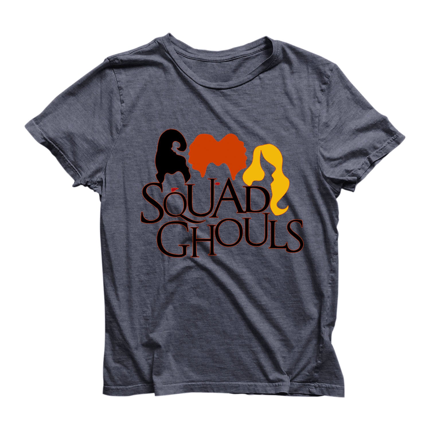 Eco Friendly Recycled Squad Ghouls Halloween T-Shirt