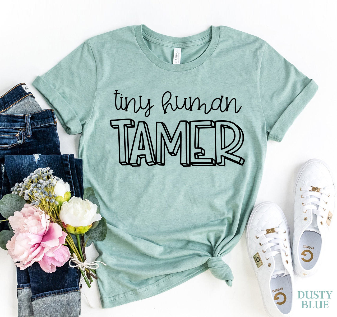 Tiny Human Tamer T-shirt | Agate