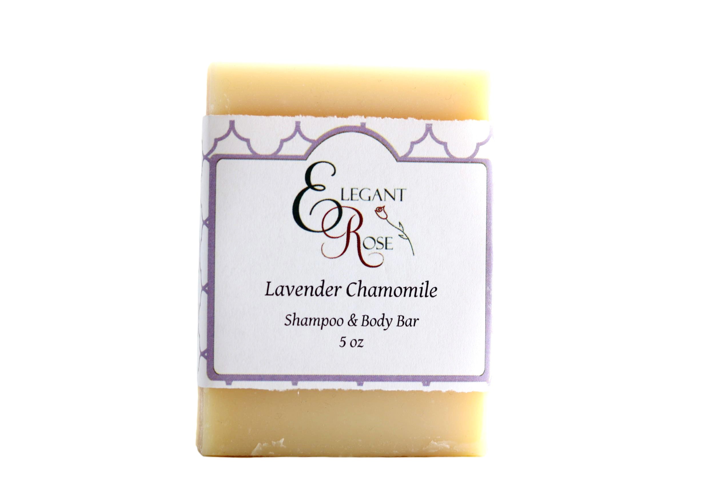 Lavender Chamomile Shampoo Bar - Natural Shampoo | Maroon Oliver