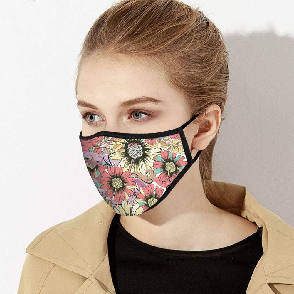 Cloth Face Mask, Printed Pattern, Made in USA | Agate