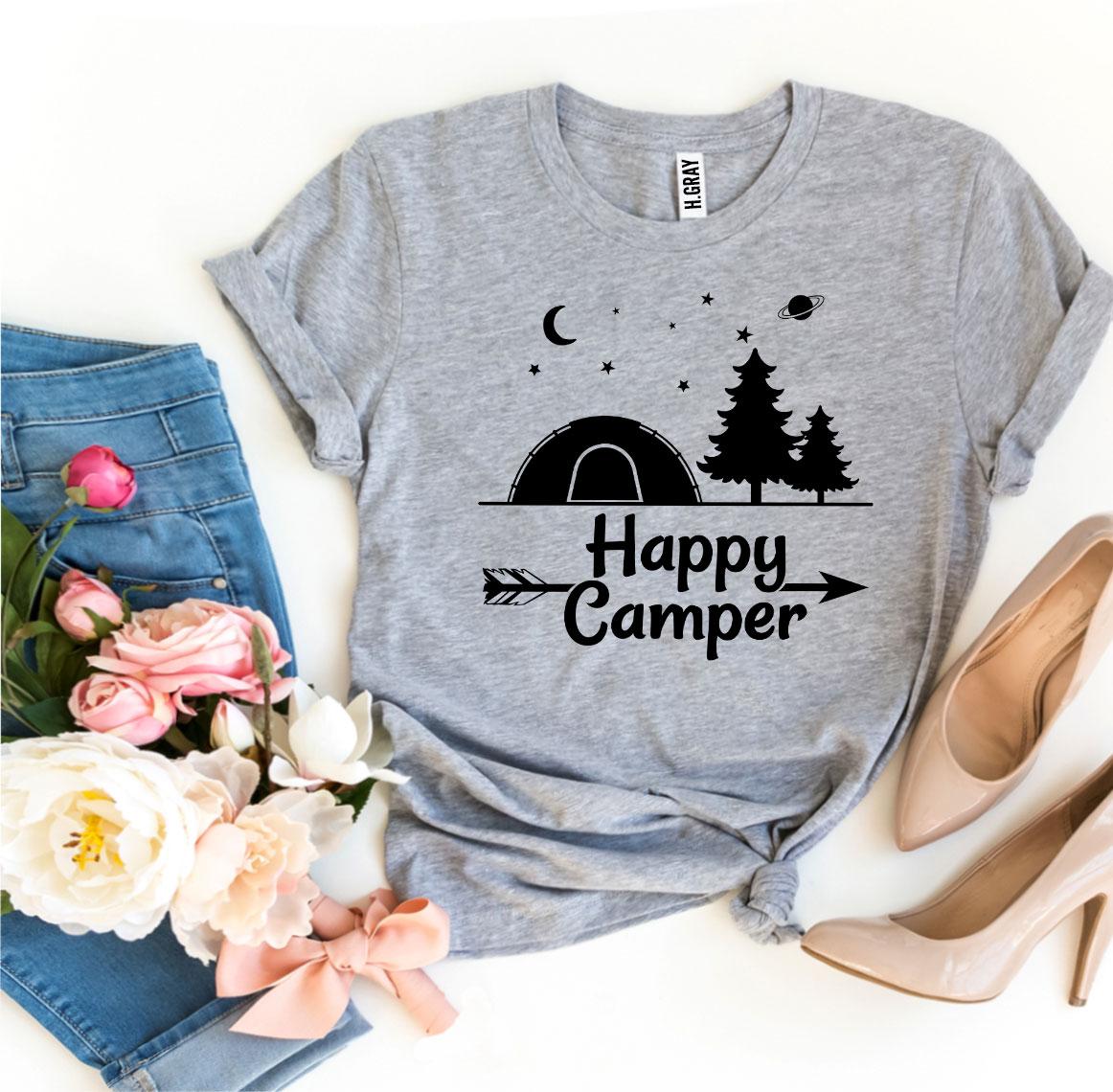 Happy Camper T-shirt | Agate