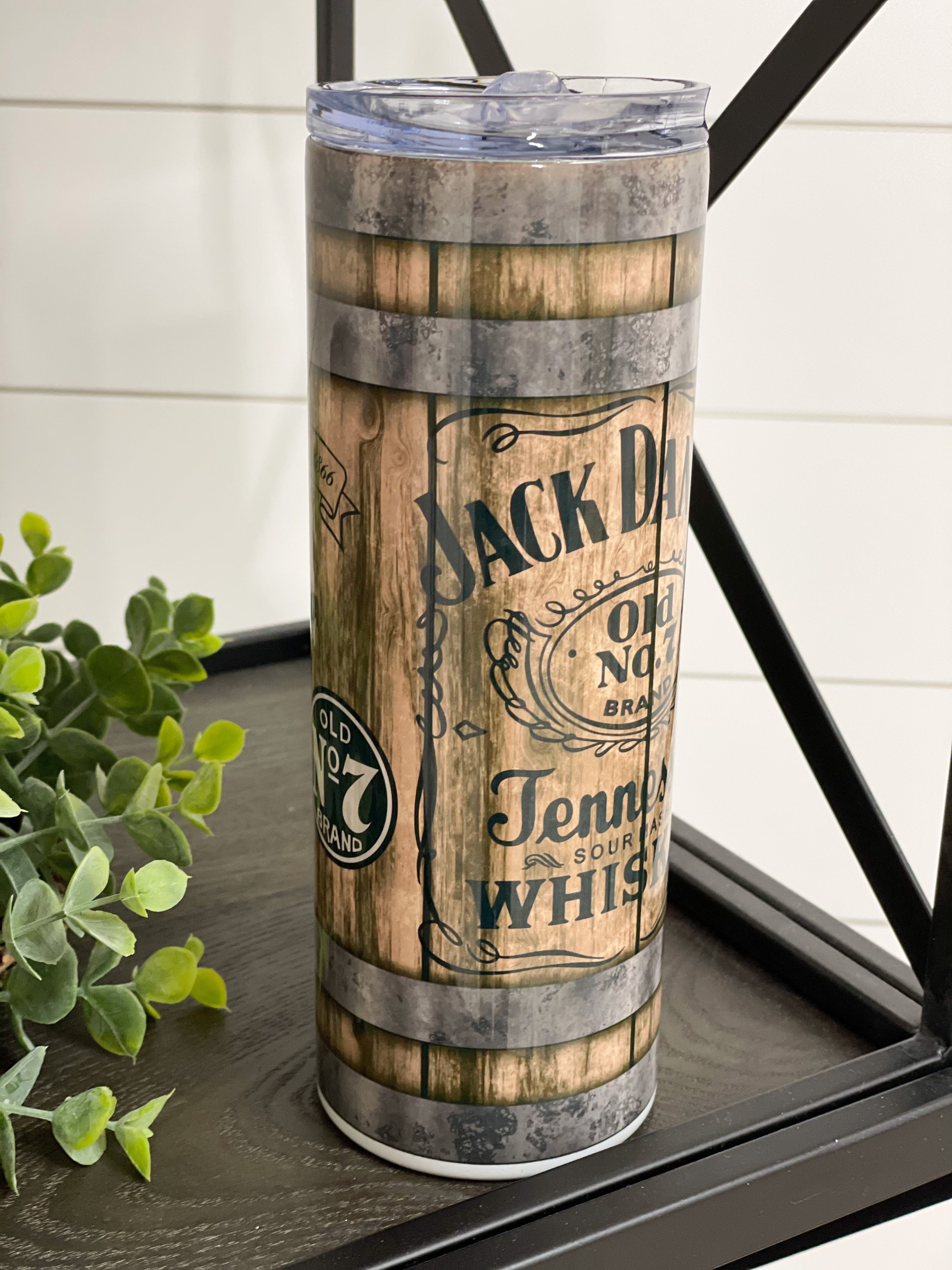 Jack Daniels 20oz Skinny Tumbler