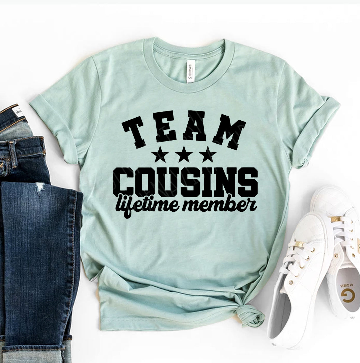 Team Cousins T-shirt | Agate