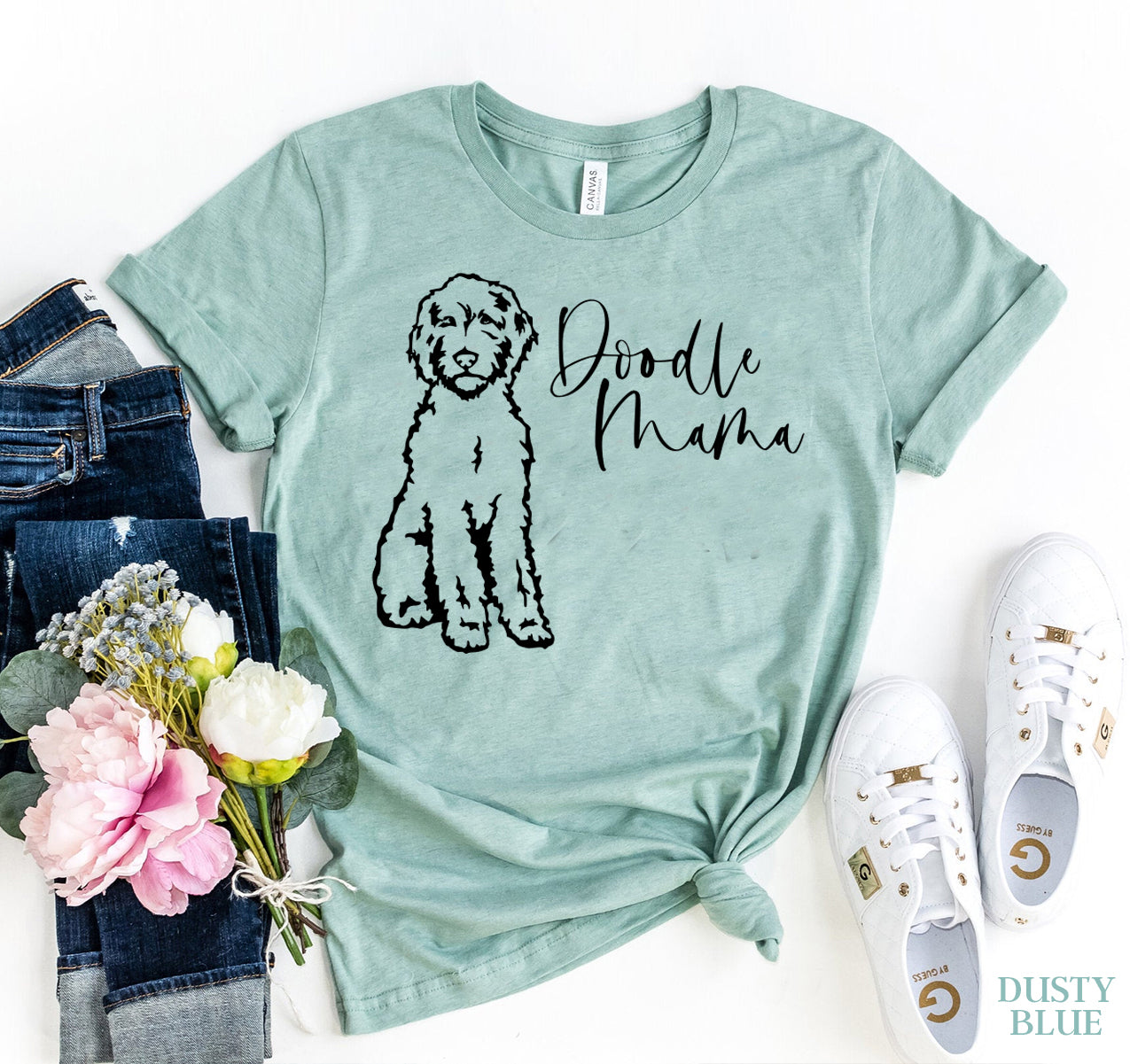 Doodle Mama T-shirt | Agate