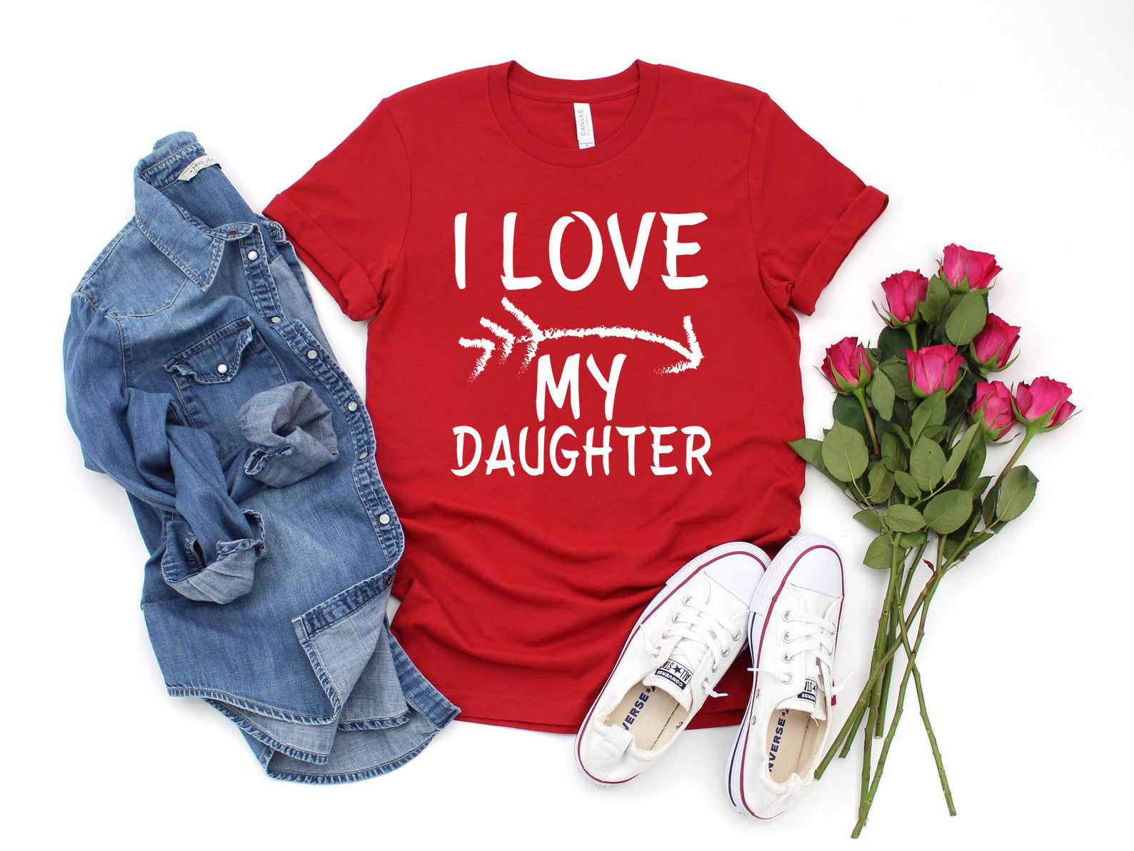 I Love My Daughter Shirt