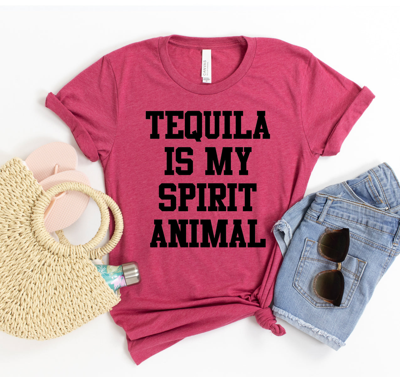 Tequila Is My Spirit Animal T-shirt