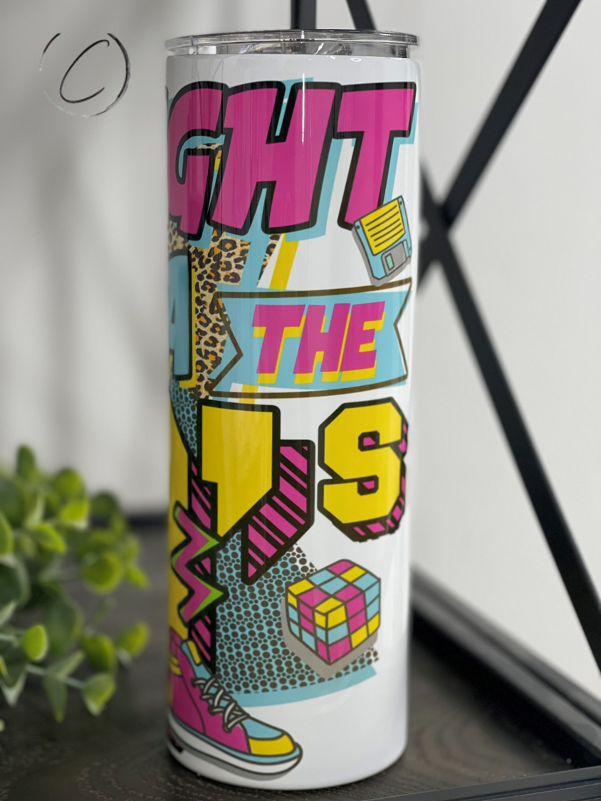 Straight Outta The 80's 20oz Skinny Tumbler