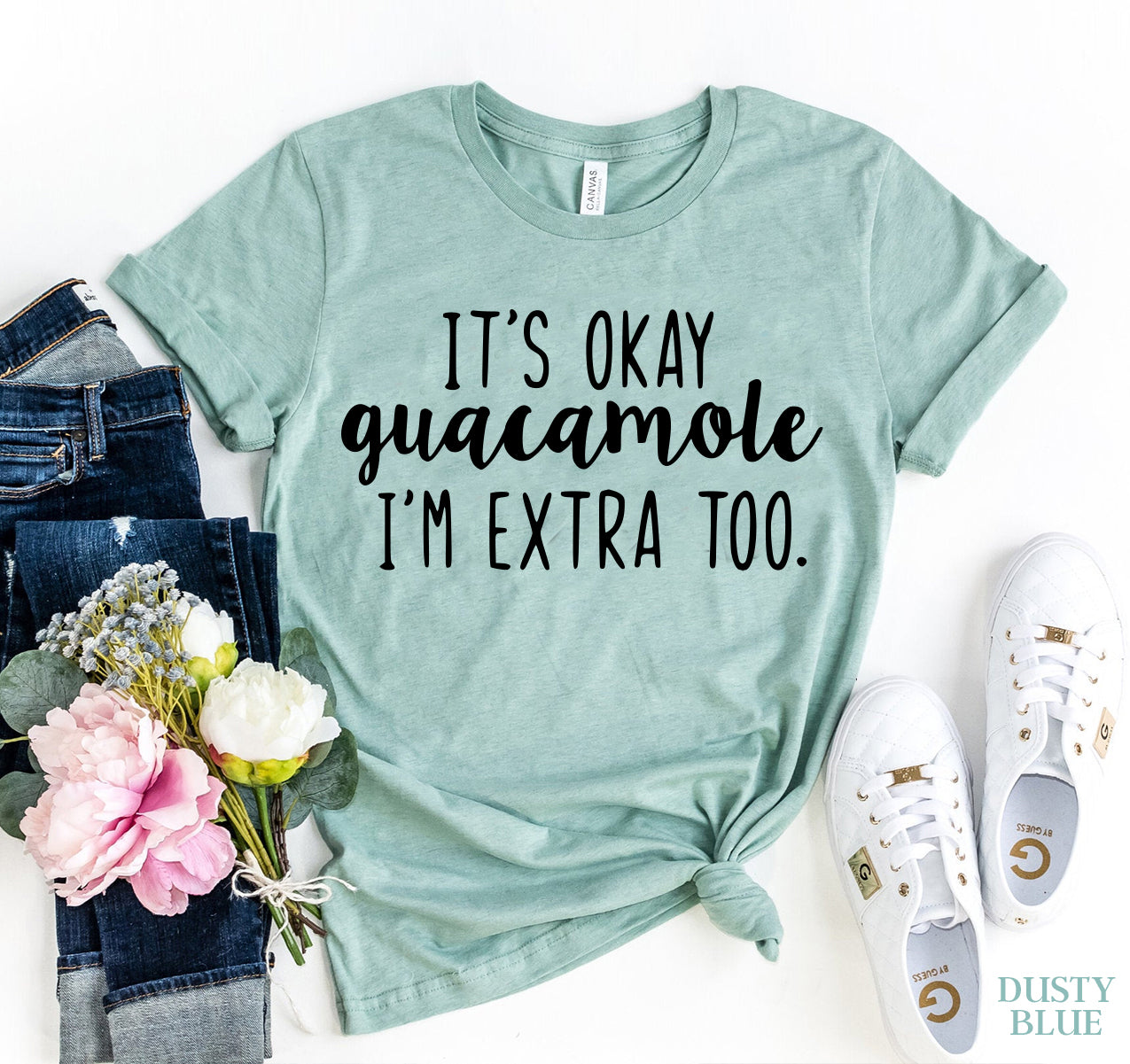 It's ok Guacamole T-shirt | Agate