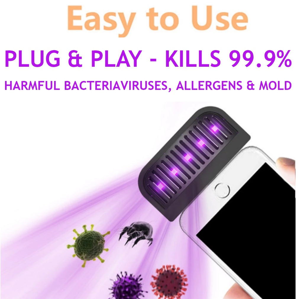 Pocket UV Sterilizer For Cell Phones