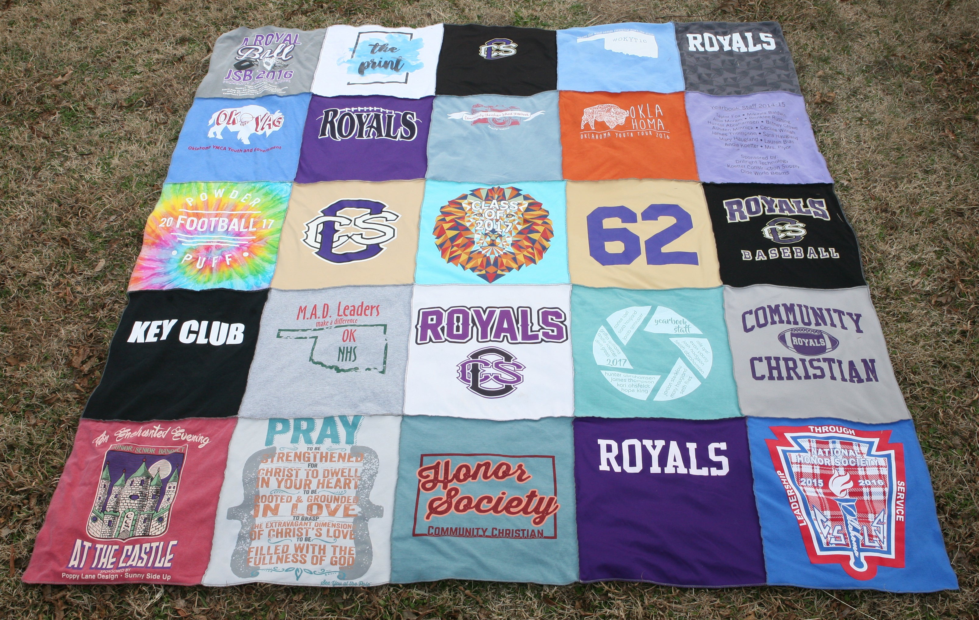 Custom T-shirt Quilt