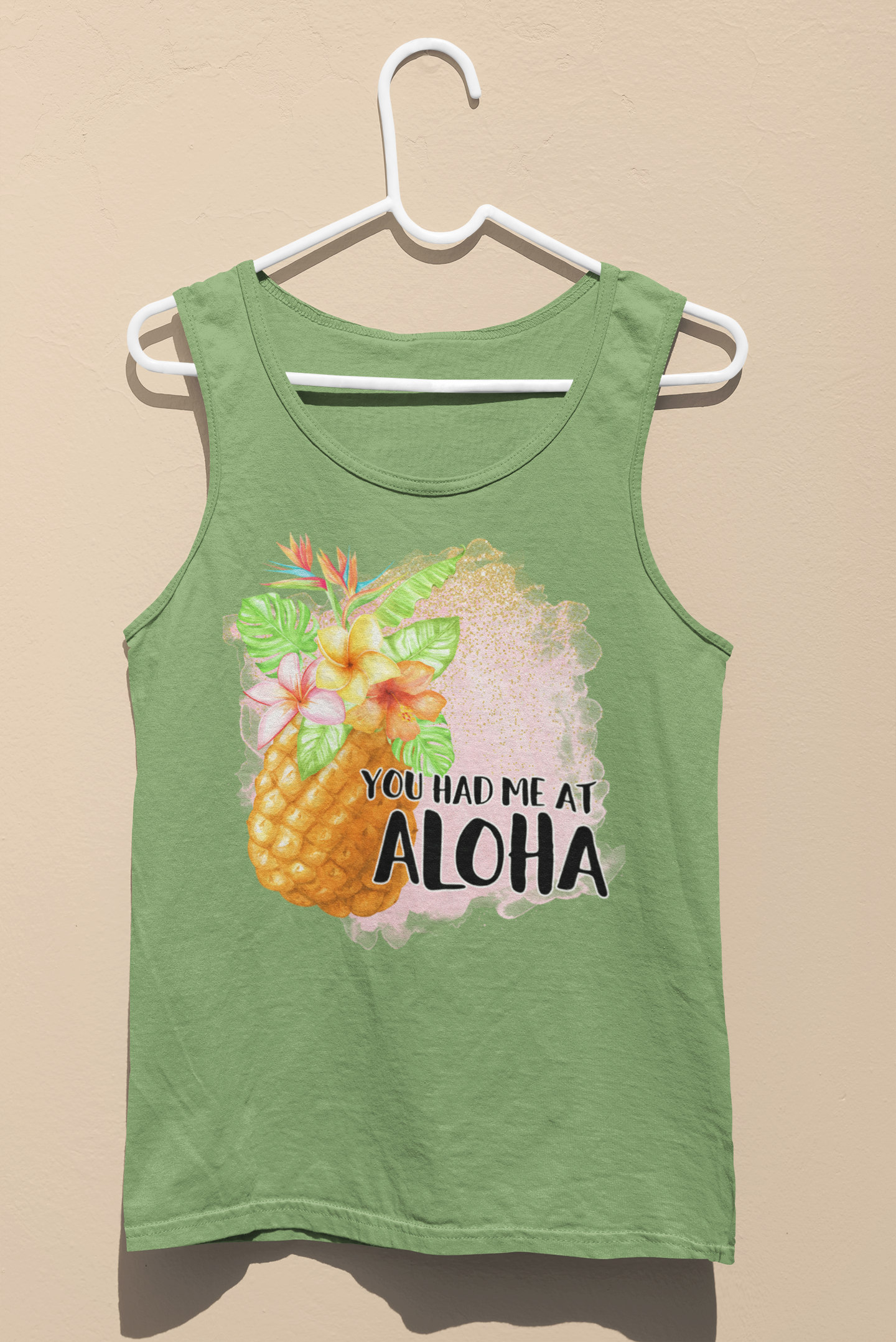 You Had Me at Aloha Tank Top Women and Men Unisex