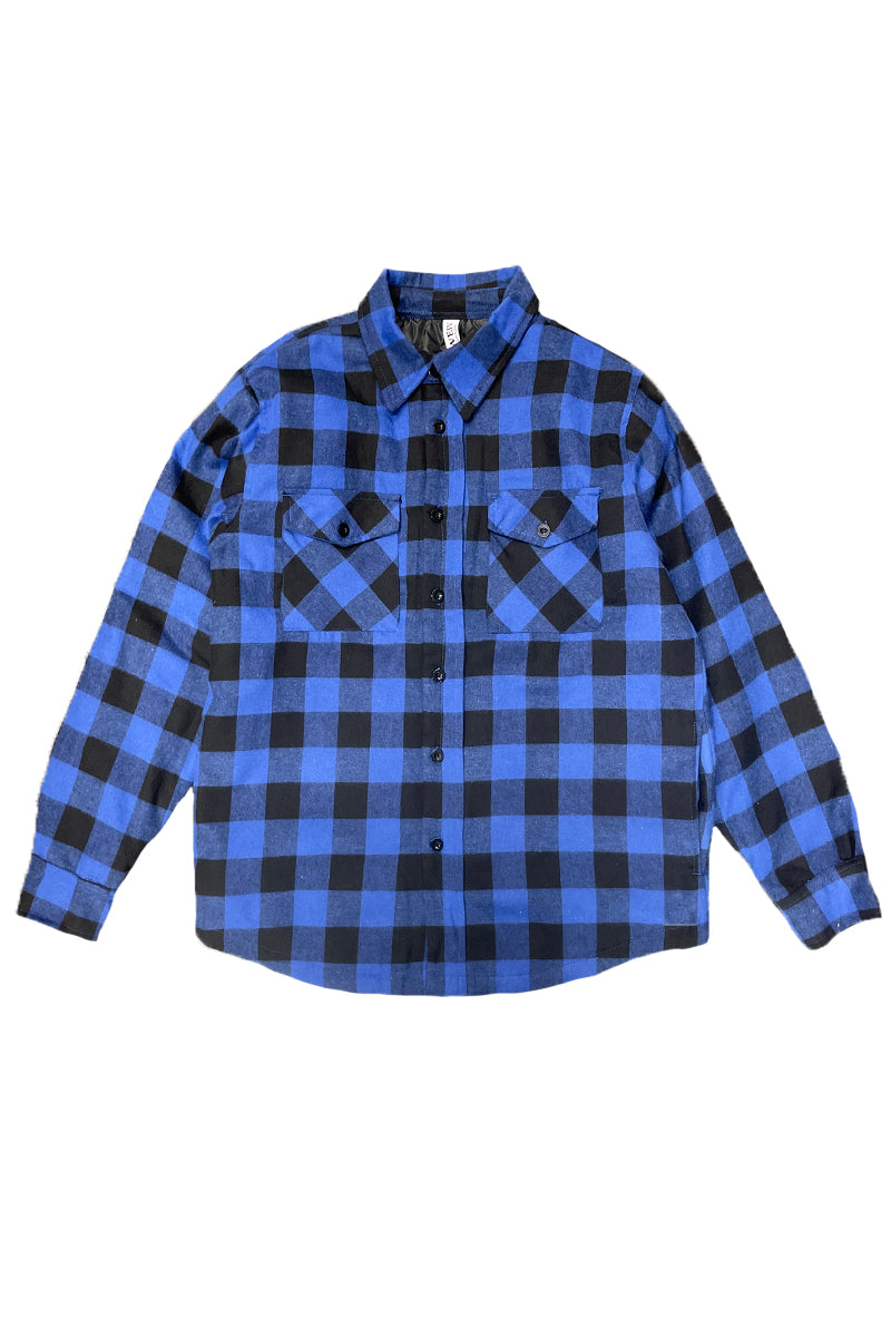 Quilted Flannel Shirt