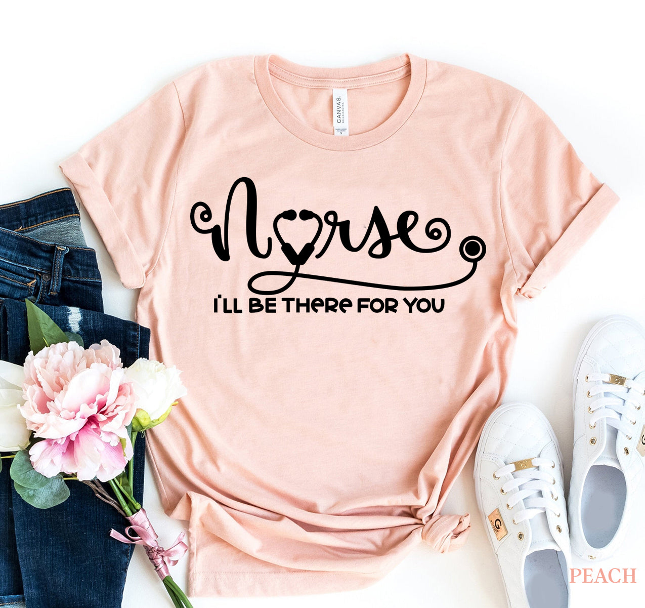 Nurse - I'll be there for you T-shirt | Agate