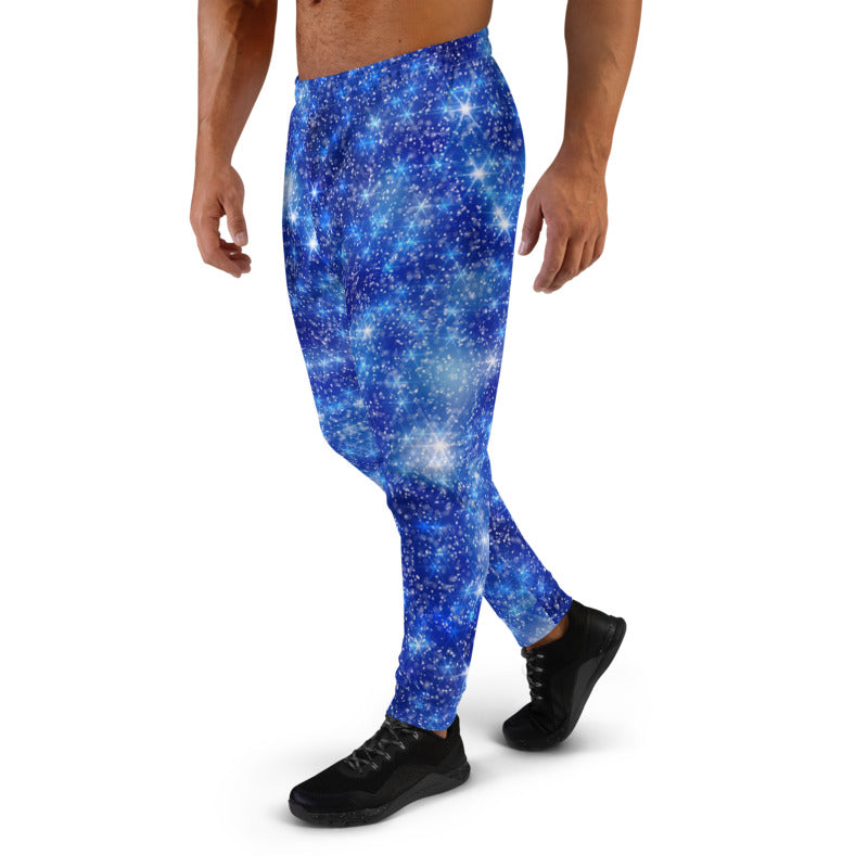 Men's Premium Blue Lights Joggers