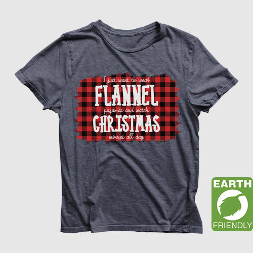 Eco Friendly Recycled Christmas Unisex T-Shirt | Lavender Millie