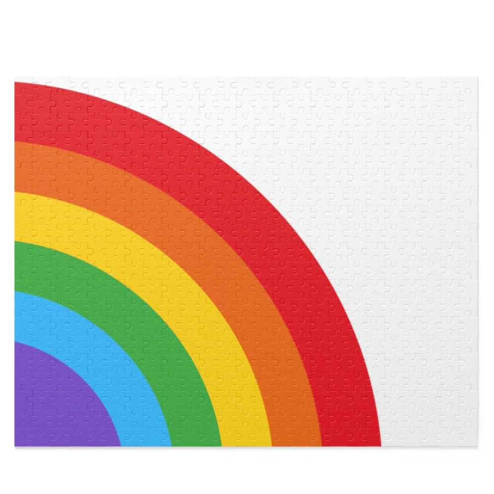 Rainbow Art Jigsaw Puzzle 500-Piece