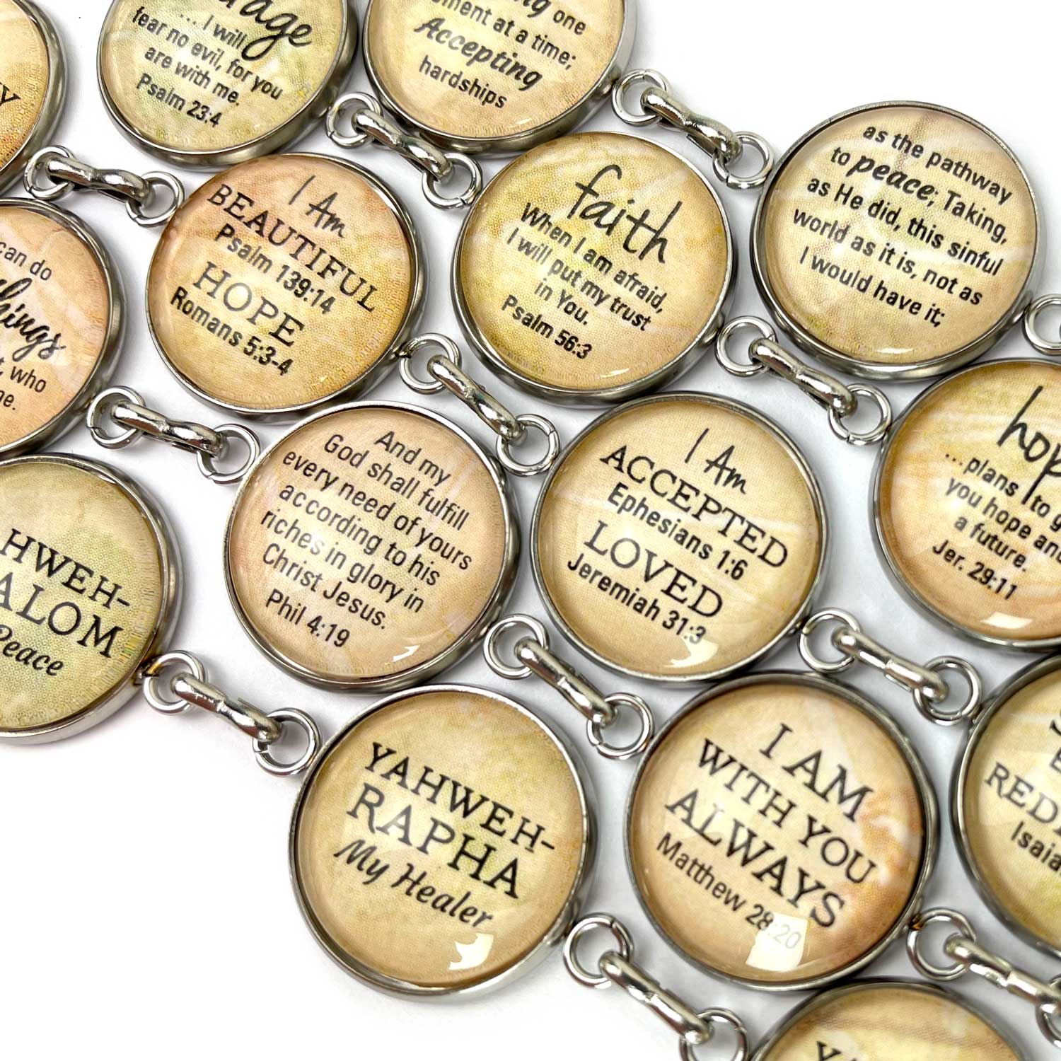 "Trust In The Lord" Proverbs 3:5-6 Scripture Bracelet