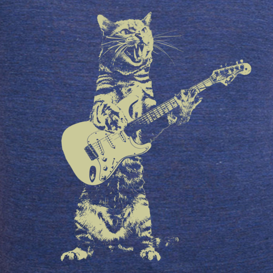 Cat playing guitar | Indigo Tiger