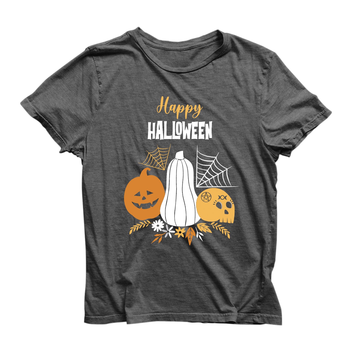 Eco Friendly Recycled Happy Halloween Unisex T-Shirt