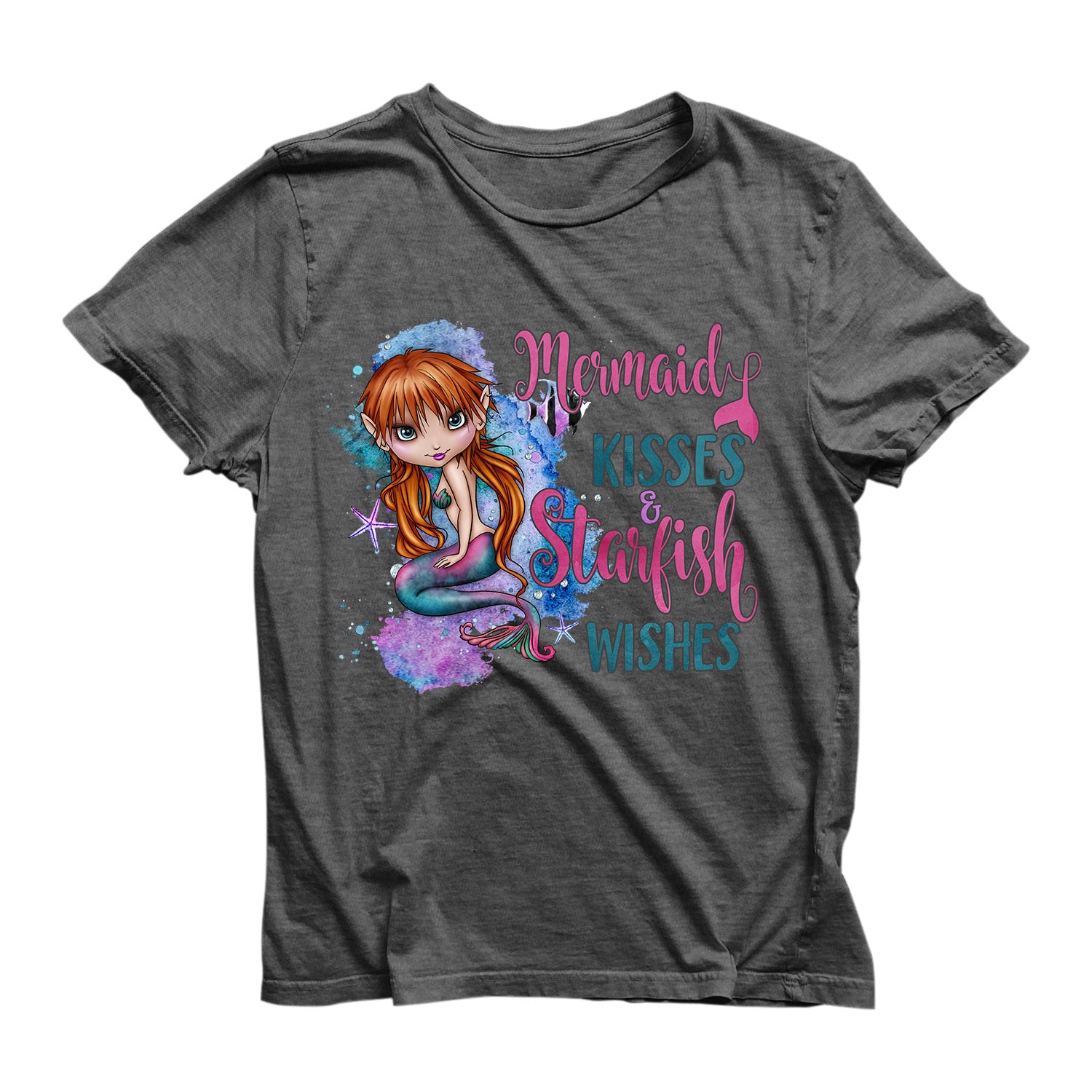 Eco Friendly Recycled Mermaid Kisses Unisex T-Shirt