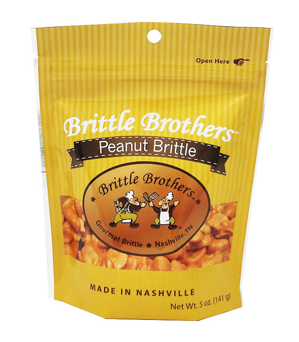 Brittle Brothers - Peanut Brittle - 5 oz. Bag | Black Poseidon
