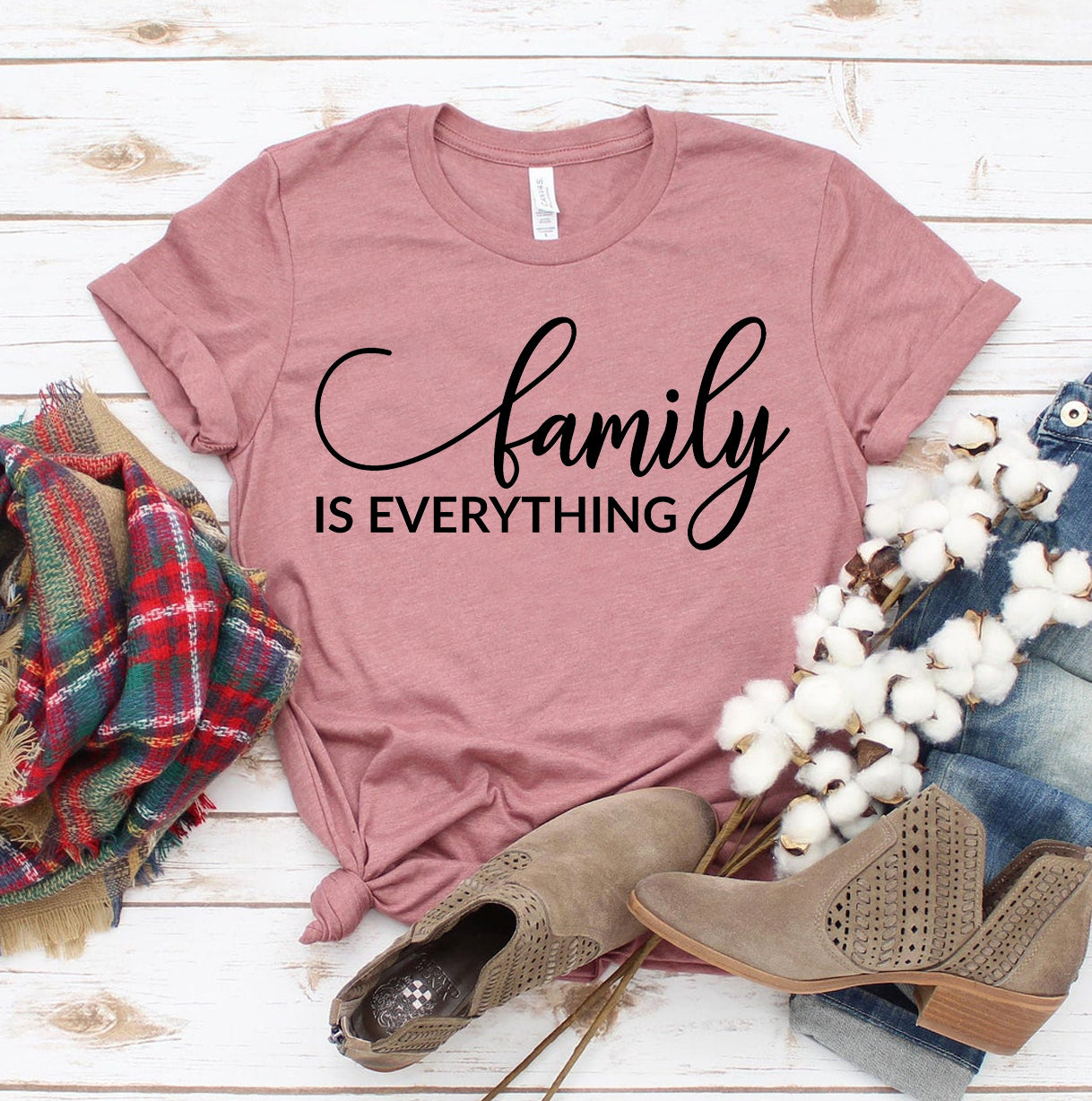 Family Is Everything T-shirt | Agate