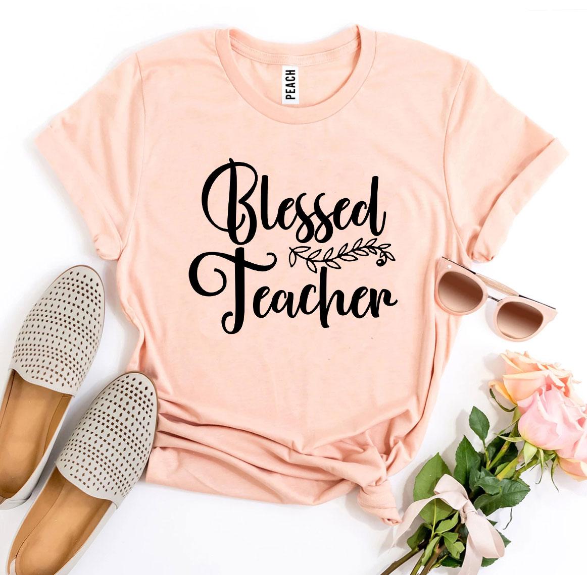 Blessed Teacher T-shirt | Agate