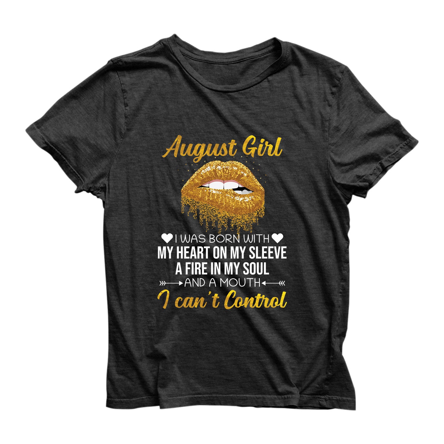 Eco Friendly Recycled August Girl T-Shirt