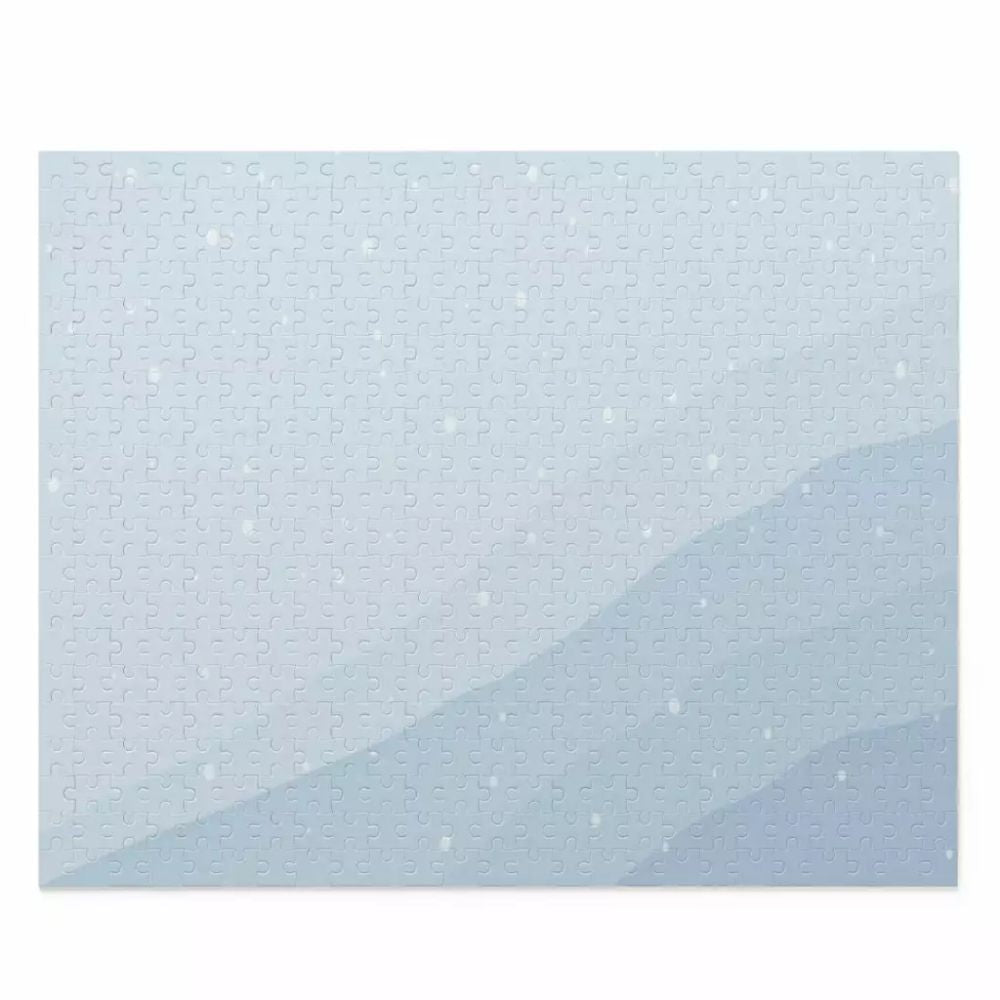 Snowy Blue Landscape Jigsaw Puzzle 500-Piece