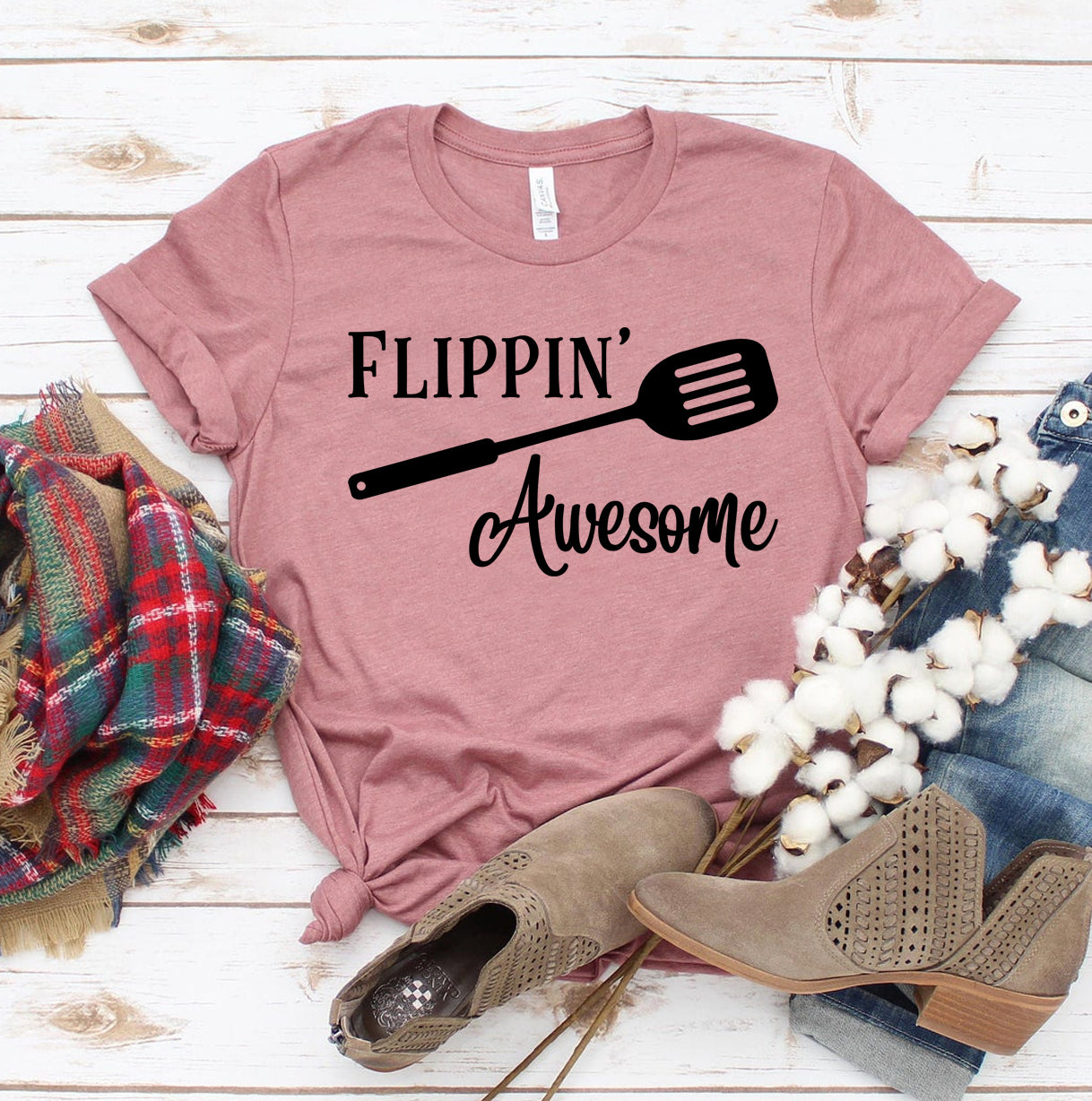 Flippin Awesome T-shirt | Agate