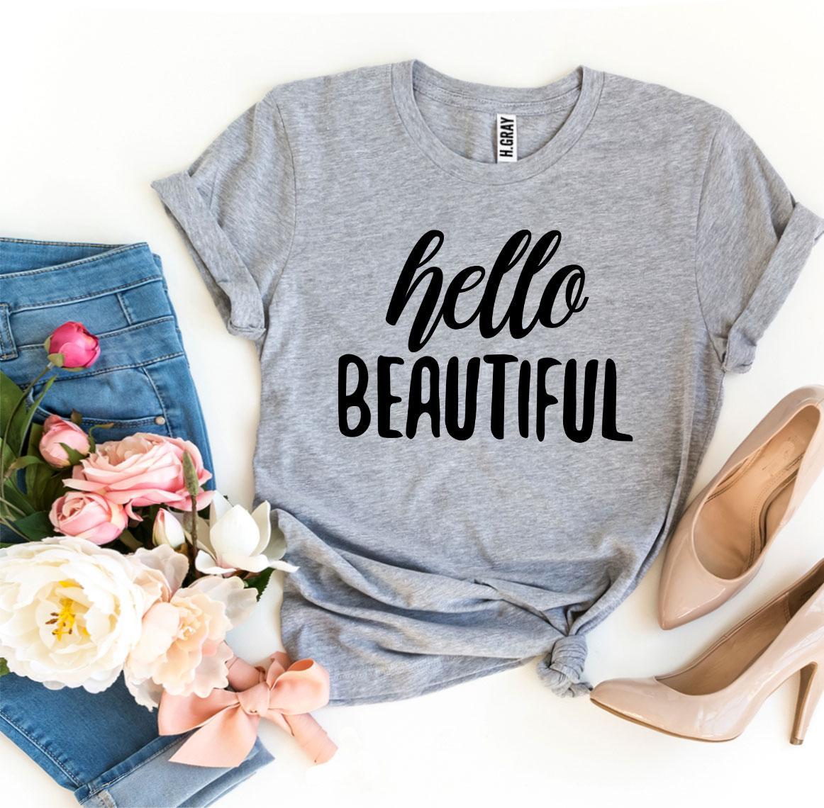 Hello Beautiful T-shirt | Agate