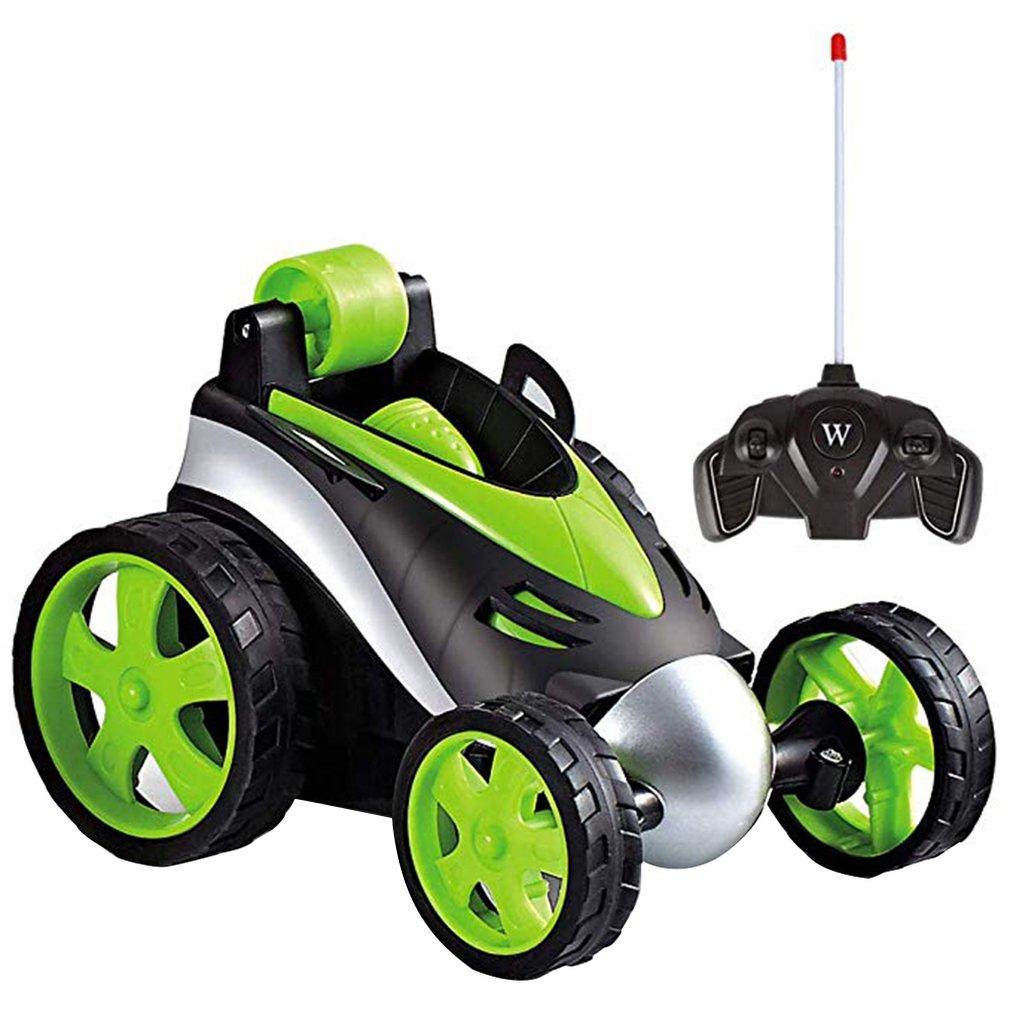 Wireless Remote Control Jumping Flip Wheels Toy Car | Yellow Pandora