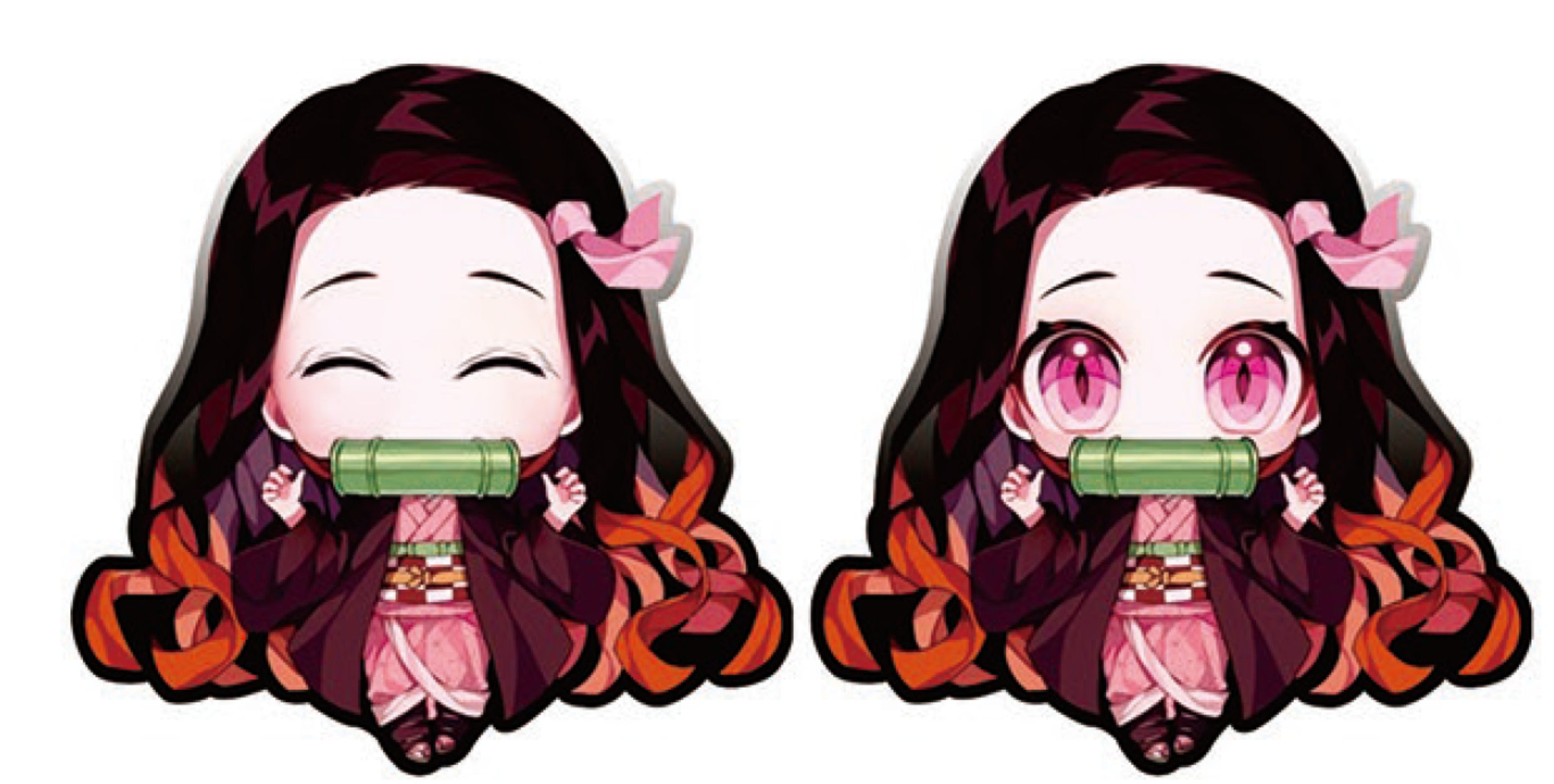 Demon Slayer Nezuko Kamado 3D Anime Lenticular Motion Flip Sticker