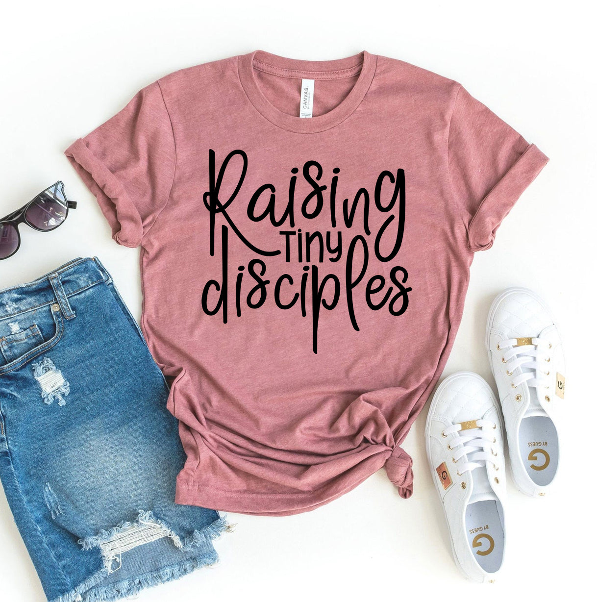 Raising Tiny Disciples T-shirt | Agate