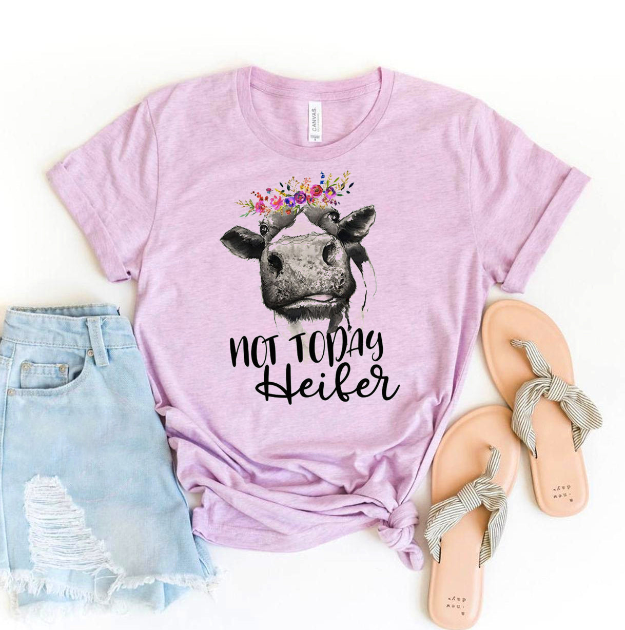 Not Today Heifer T-shirt | Agate