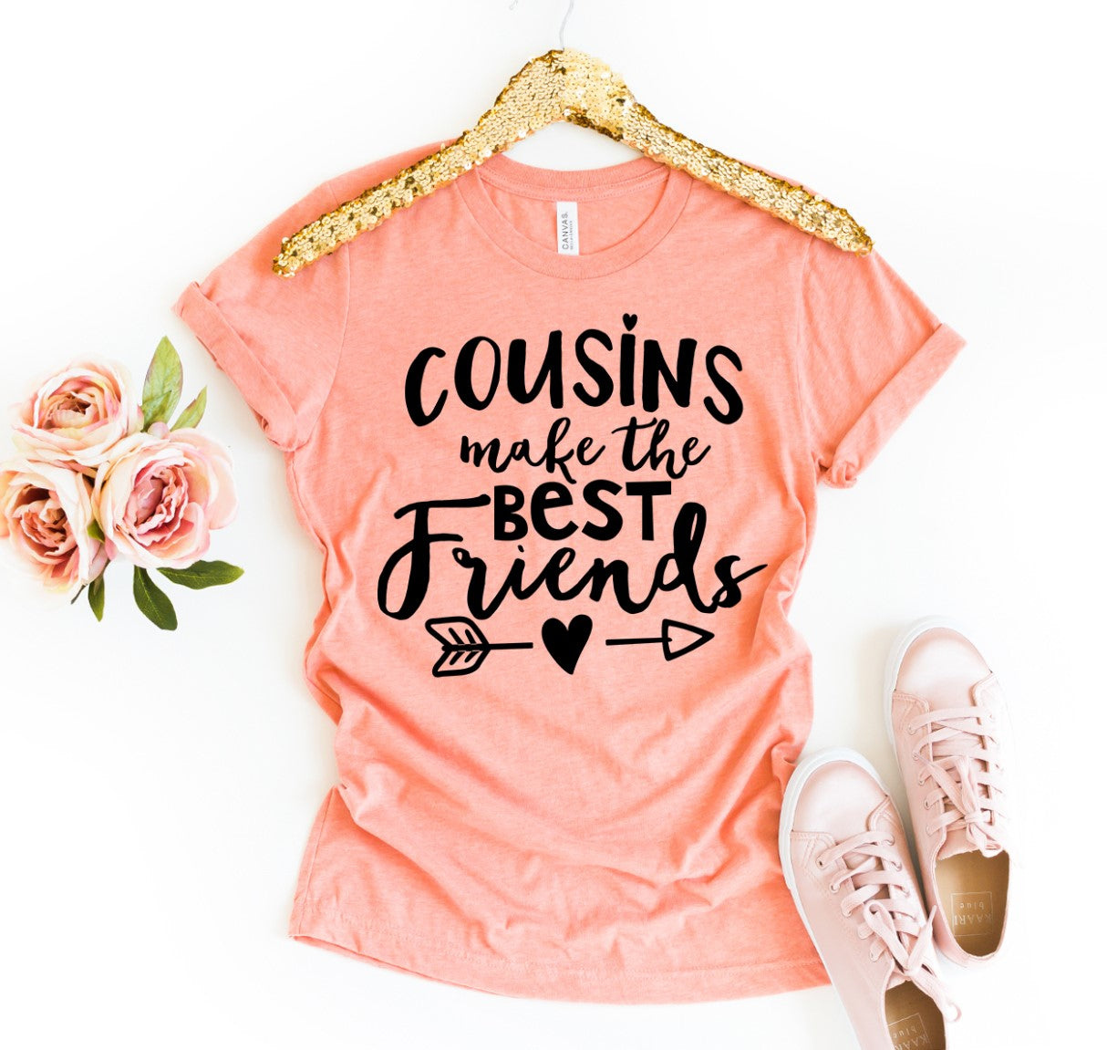 Cousins Make The Best Friends T-shirt | Agate