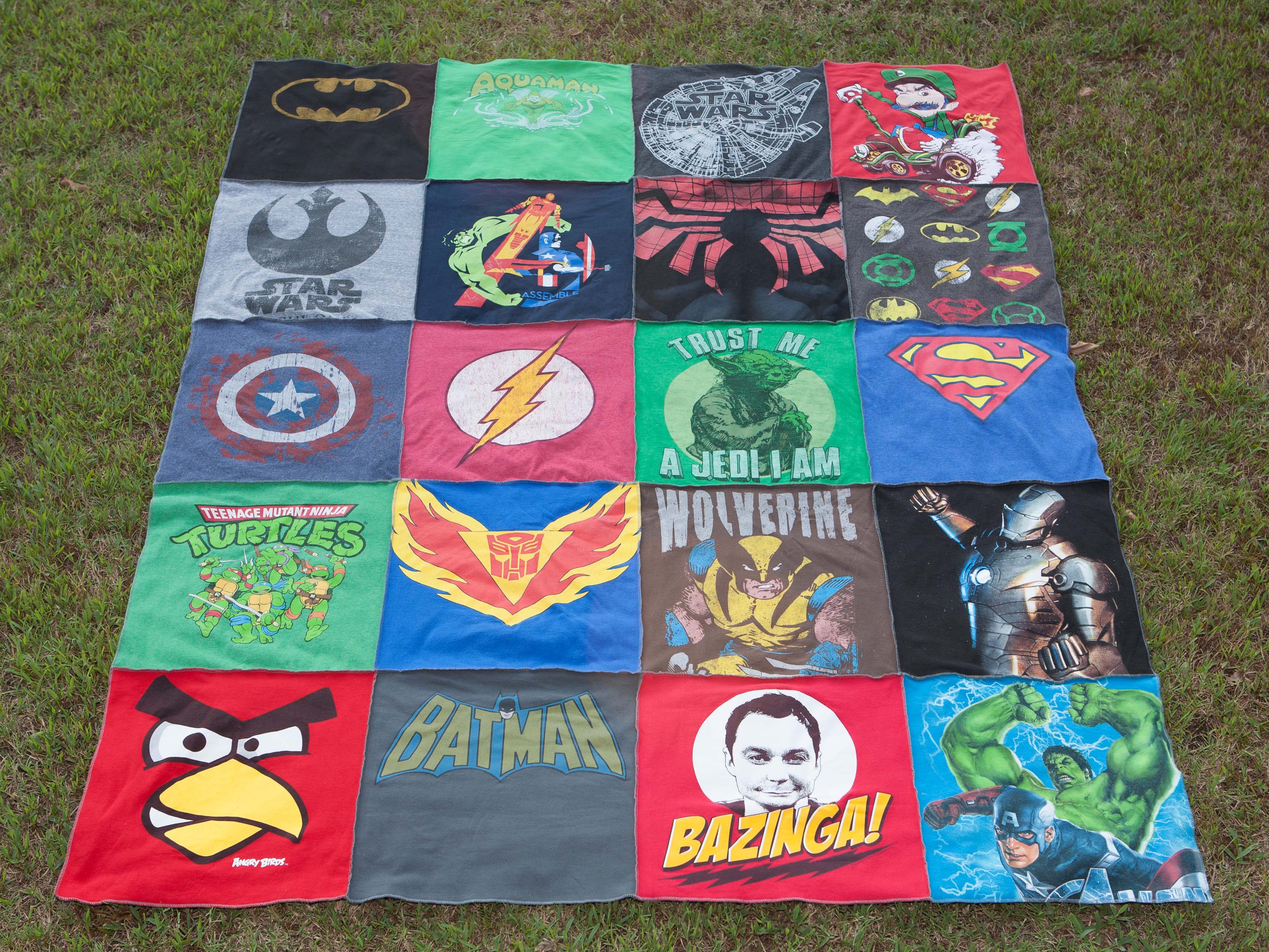 Custom T-shirt Quilt