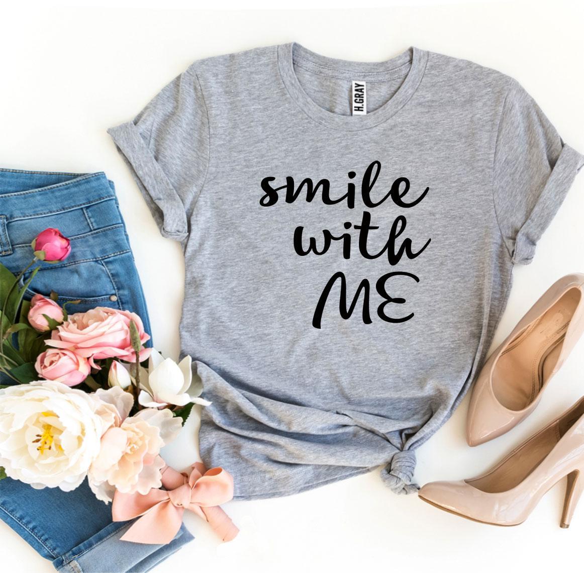 Smile With Me T-shirt | Agate
