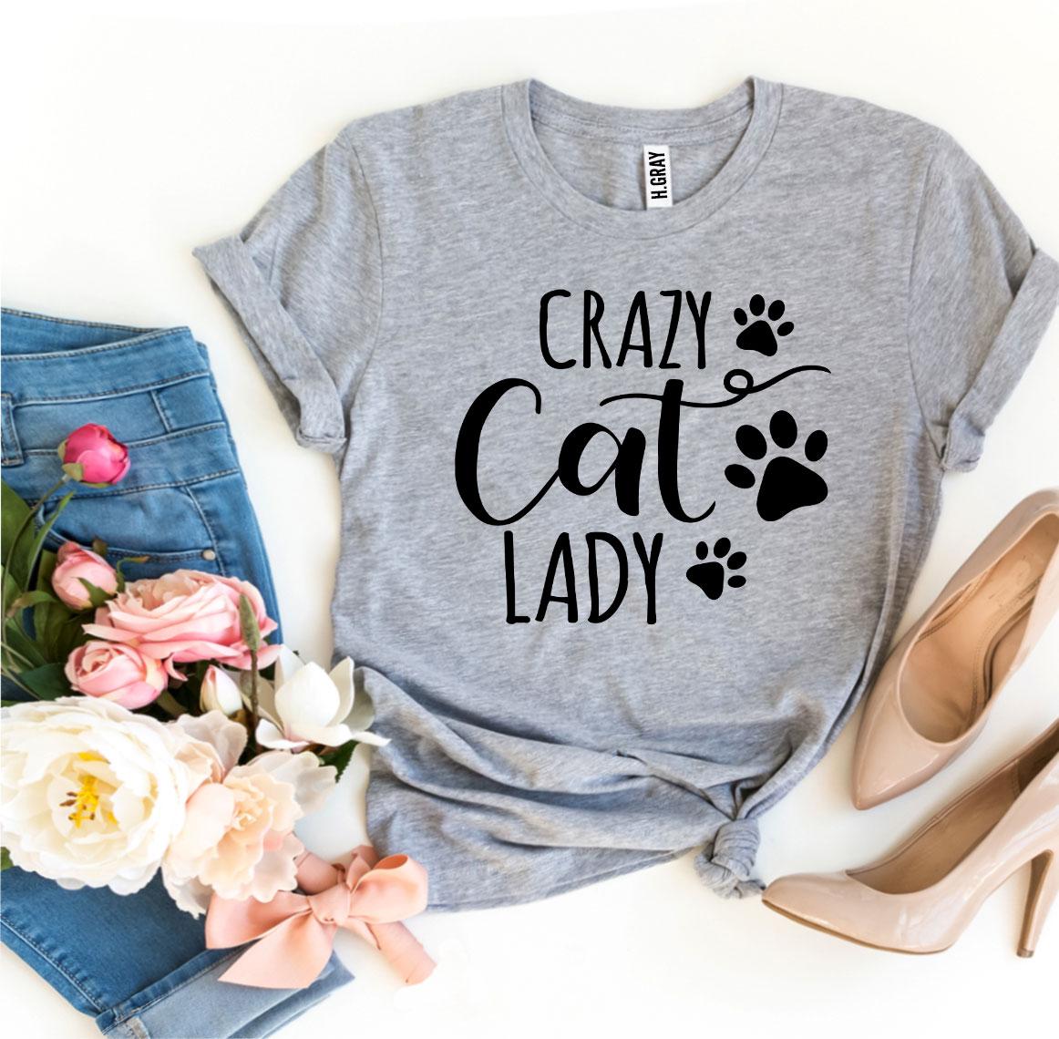 Crazy Cat Lady T-shirt | Agate