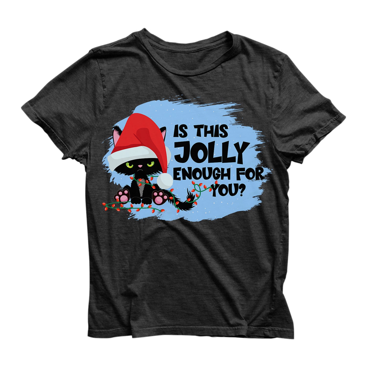 Eco Friendly Recycled Funny Holiday Unisex T-Shirt