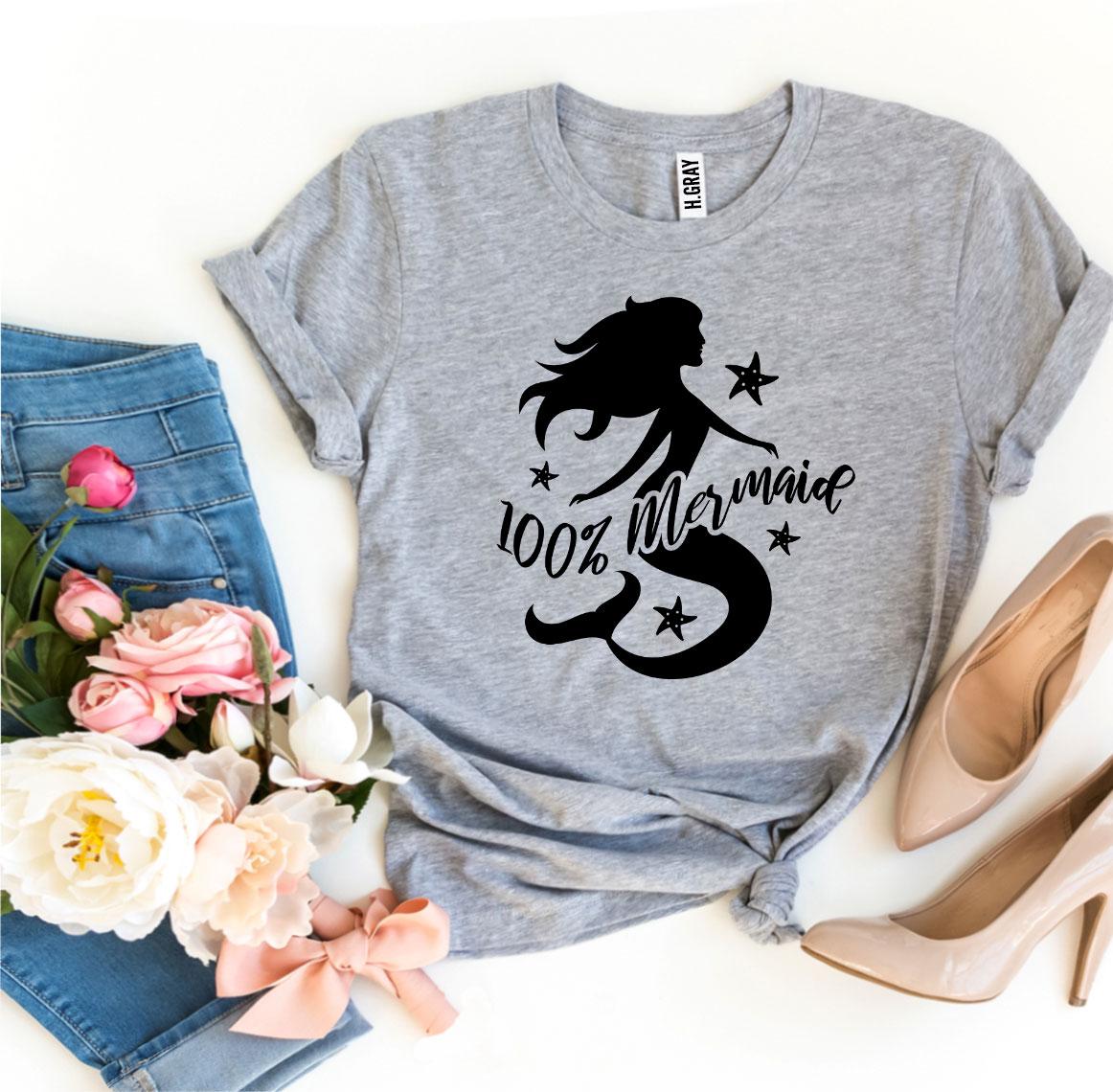 100 Percent Mermaid T-shirt | Agate