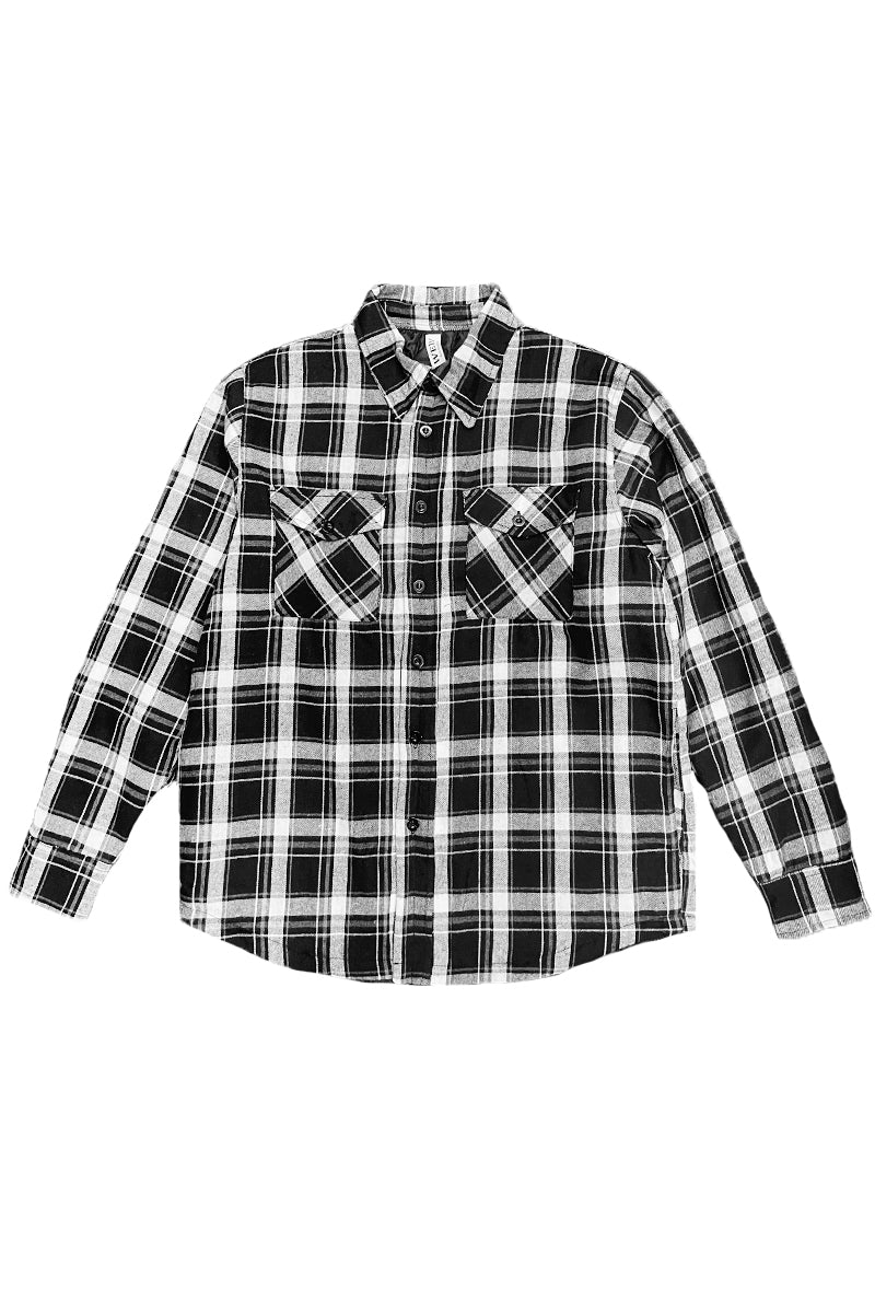 Quilted Flannel Shirt