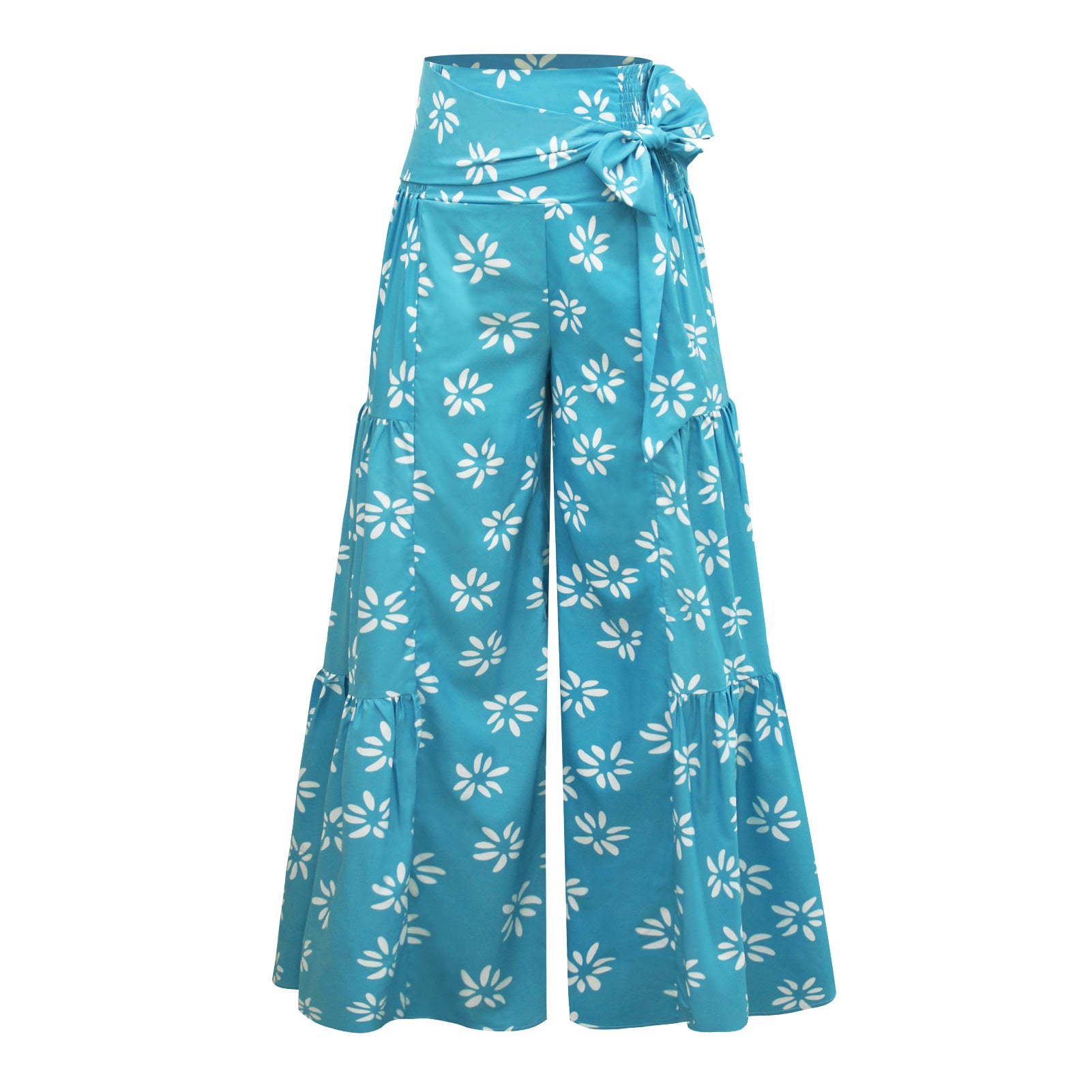 New Digital Print Women's Loose Casual Trousers