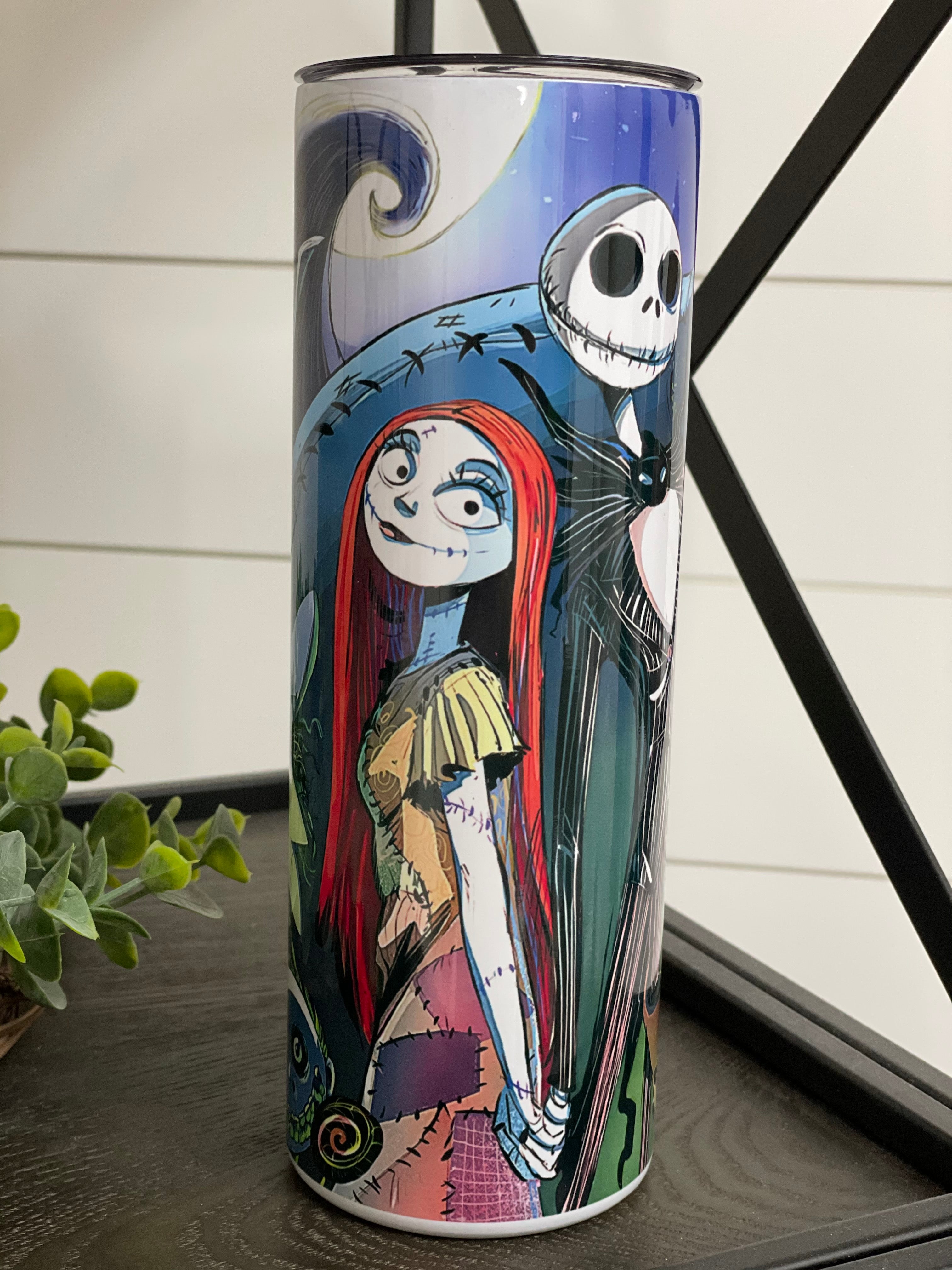 Nightmare Before Christmas 20oz Skinny Tumbler