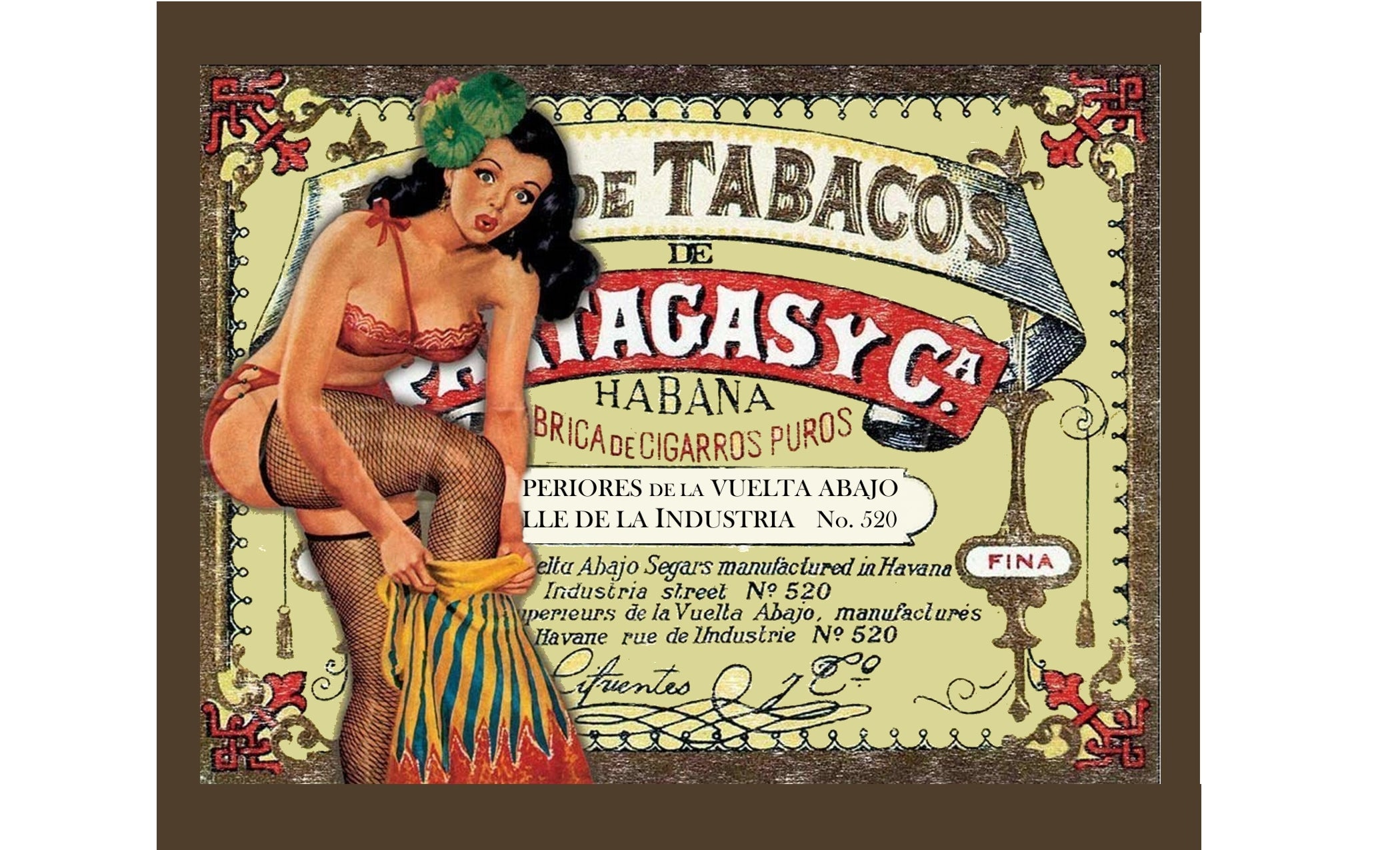 8” x 10" Metal Sign All Aluminum Tabasco Sauce