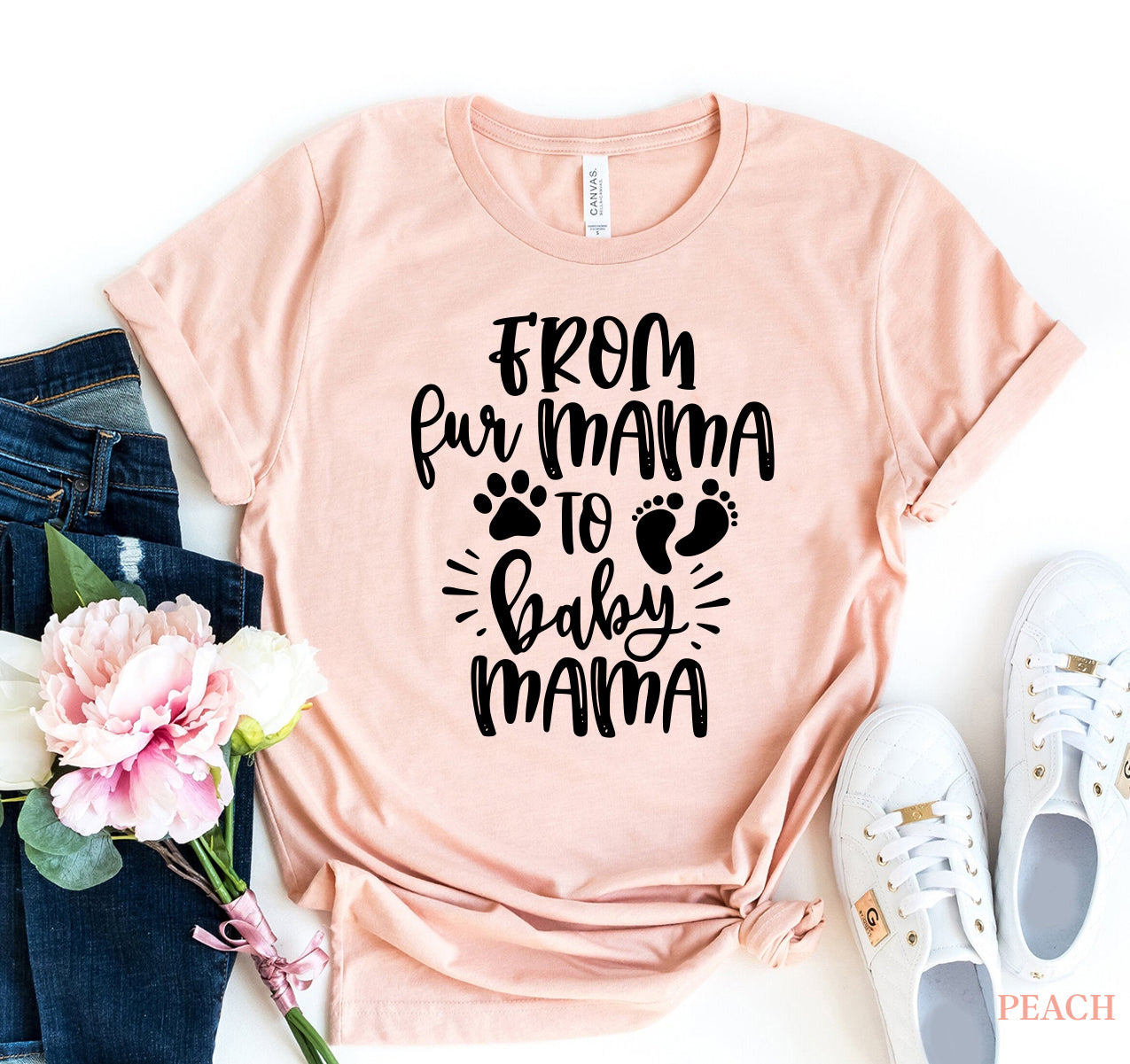 From Fur Mama T-shirt | Agate