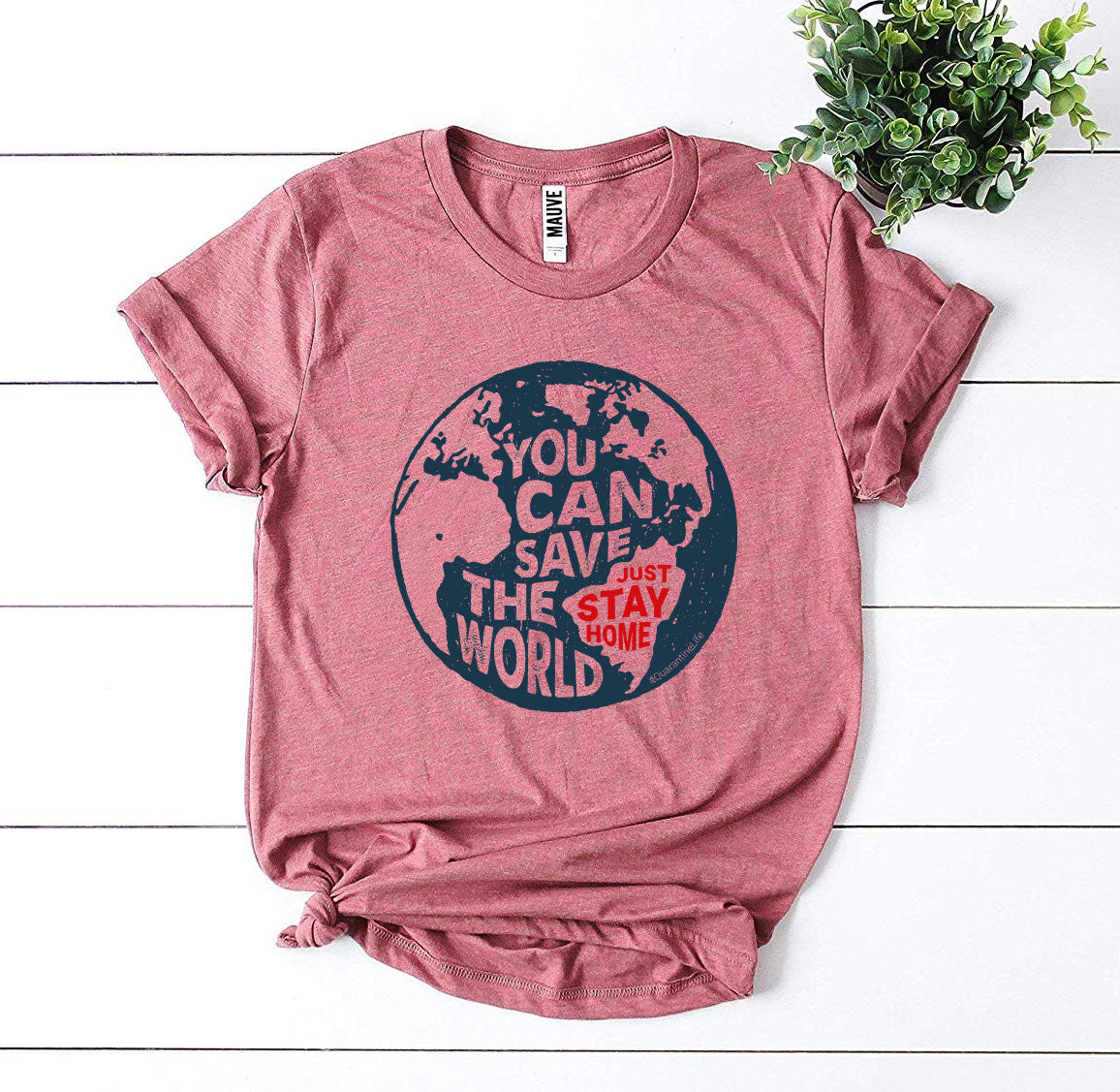 You Can Save The World T-shirt
