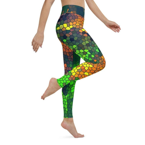 Kaleidoscope High Waist Leggings