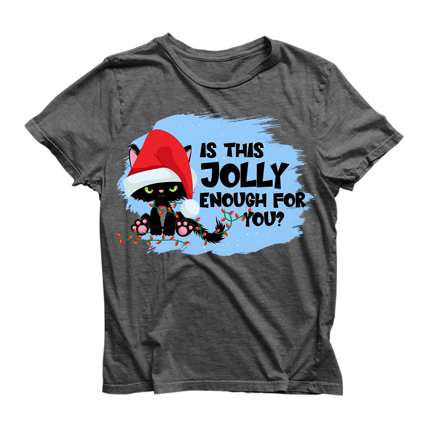 Eco Friendly Recycled Funny Holiday Unisex T-Shirt