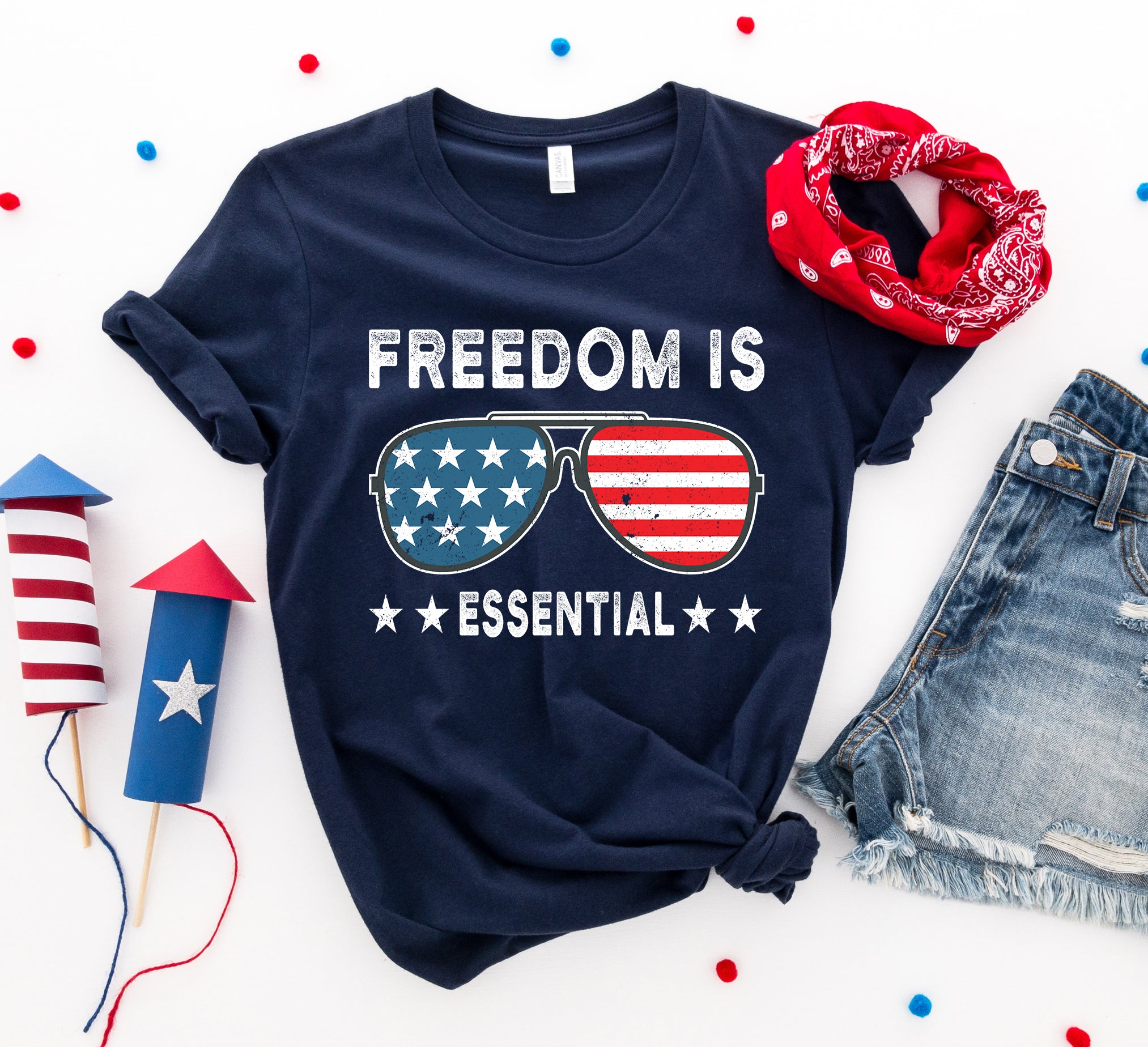 Freedom is essential T-shirt